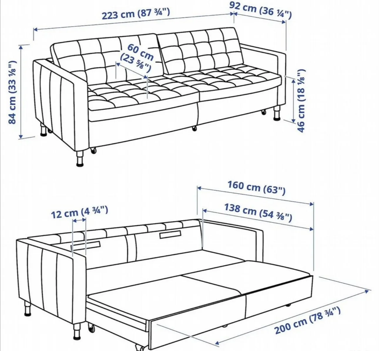 Диван Ikea кожа - миниатюра 4