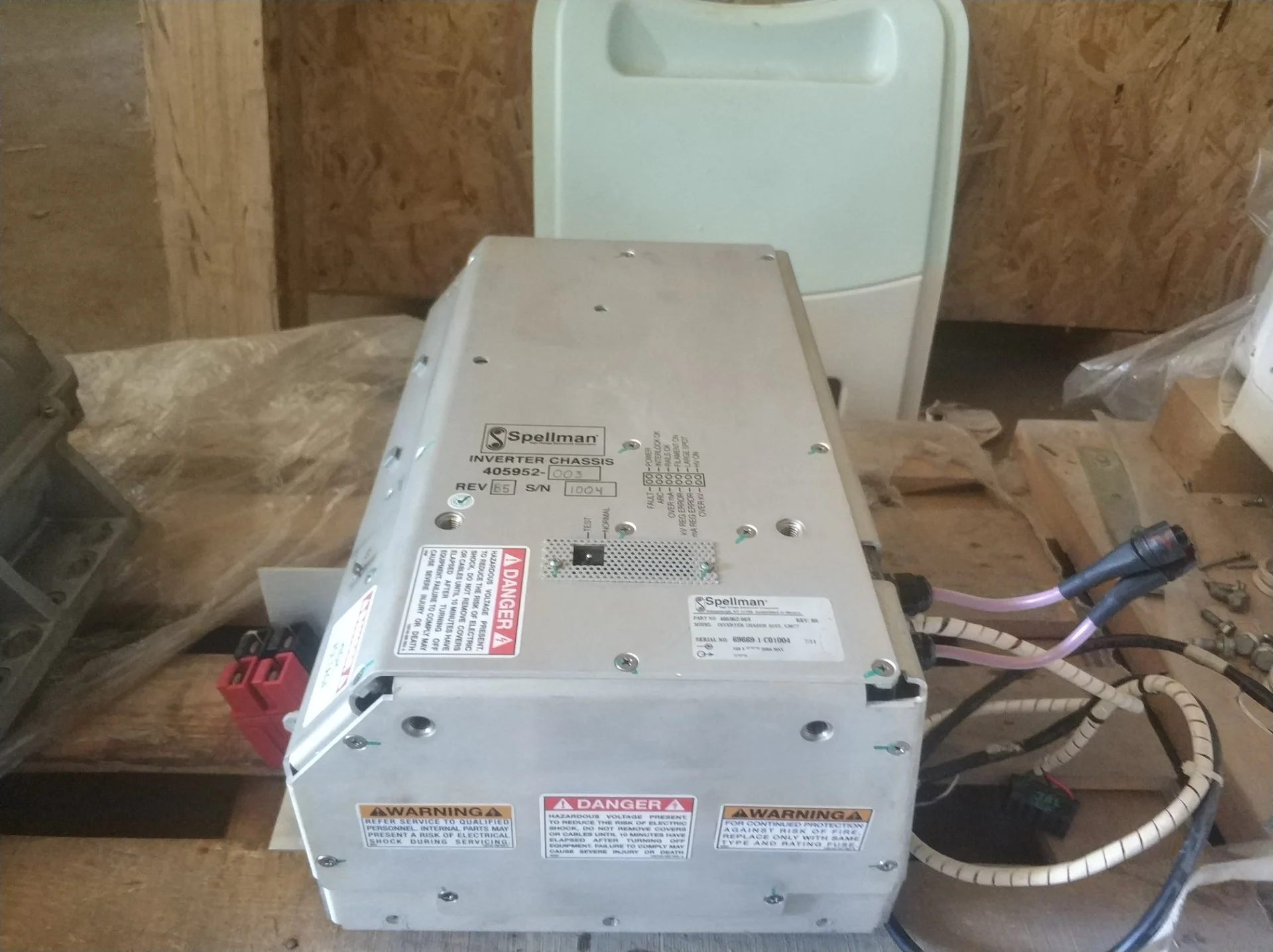 Инвертор для компьютерного томографа A/C Inverter Chassis Spellman - миниатюра 4
