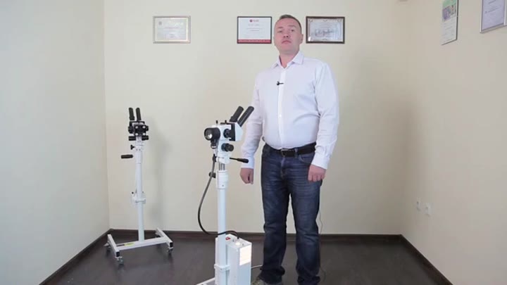 Кольпоскоп Кс-02 бинокуляр хорошая надежная модель - видео 9
