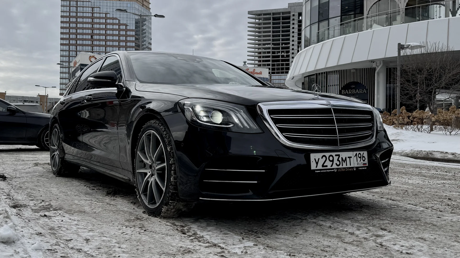 Аренда Mercedes-Benz s-class w222 с водителем - миниатюра 2