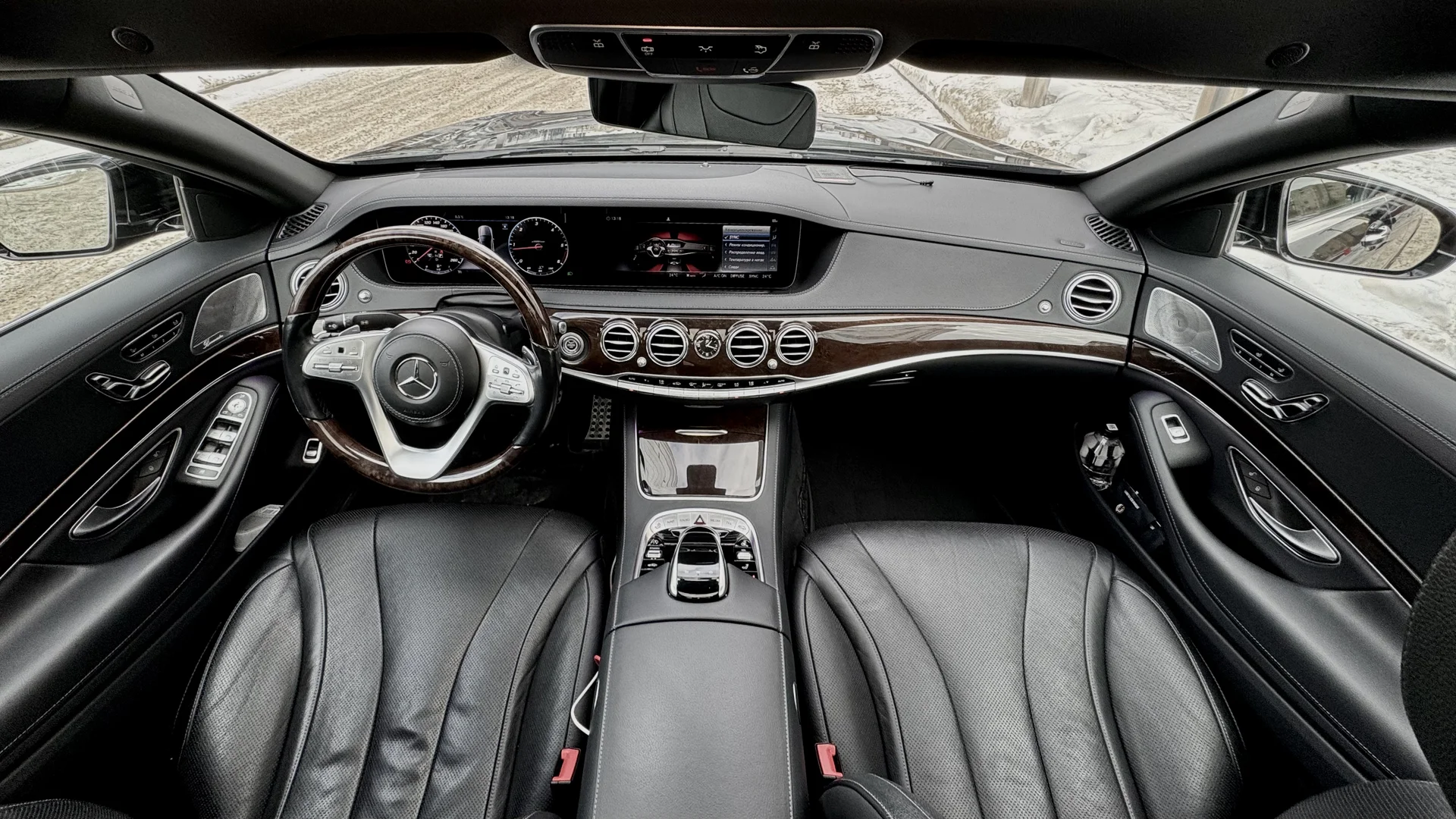 Аренда Mercedes-Benz s-class w222 с водителем - миниатюра 4
