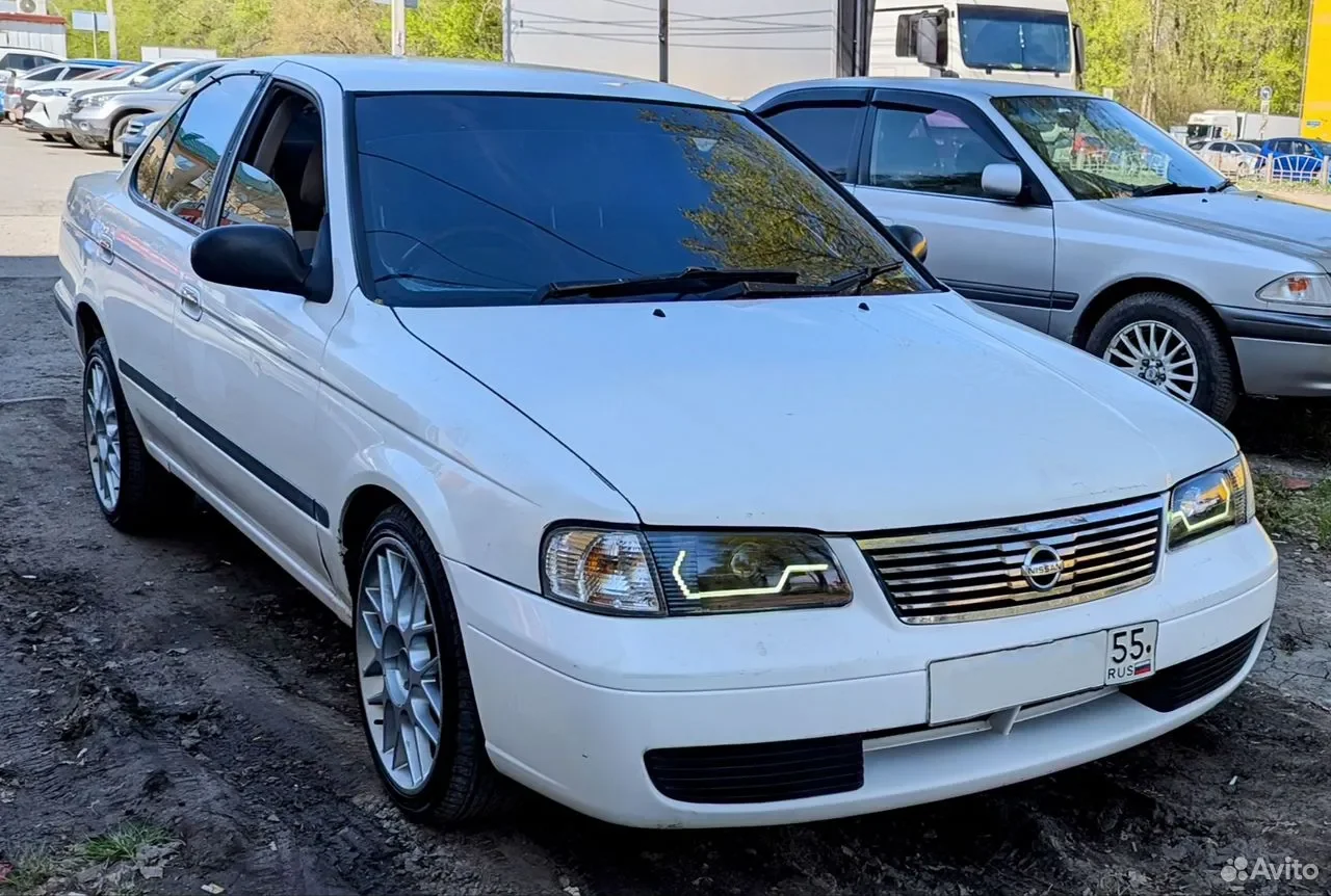 Bi-LED фары Nissan Sunny fb15 - изображение 1