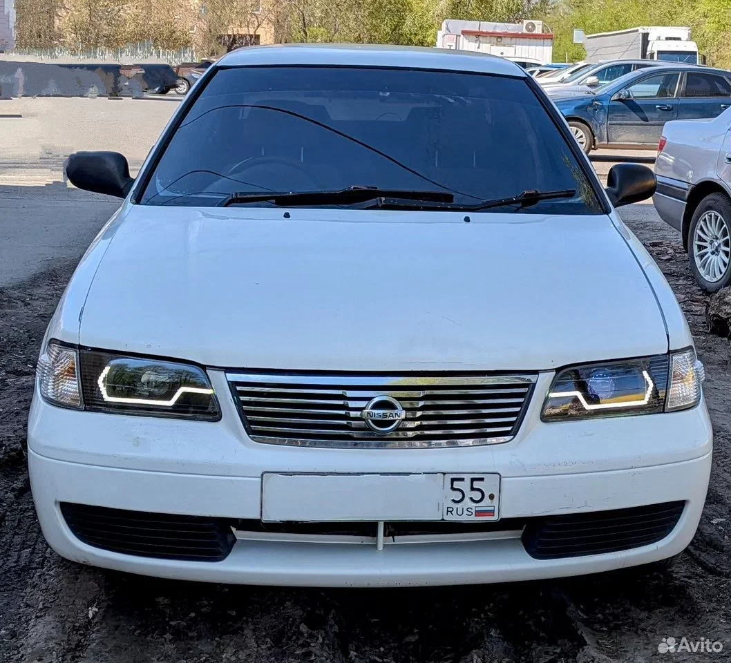 Bi-LED фары Nissan Sunny fb15 - миниатюра 2