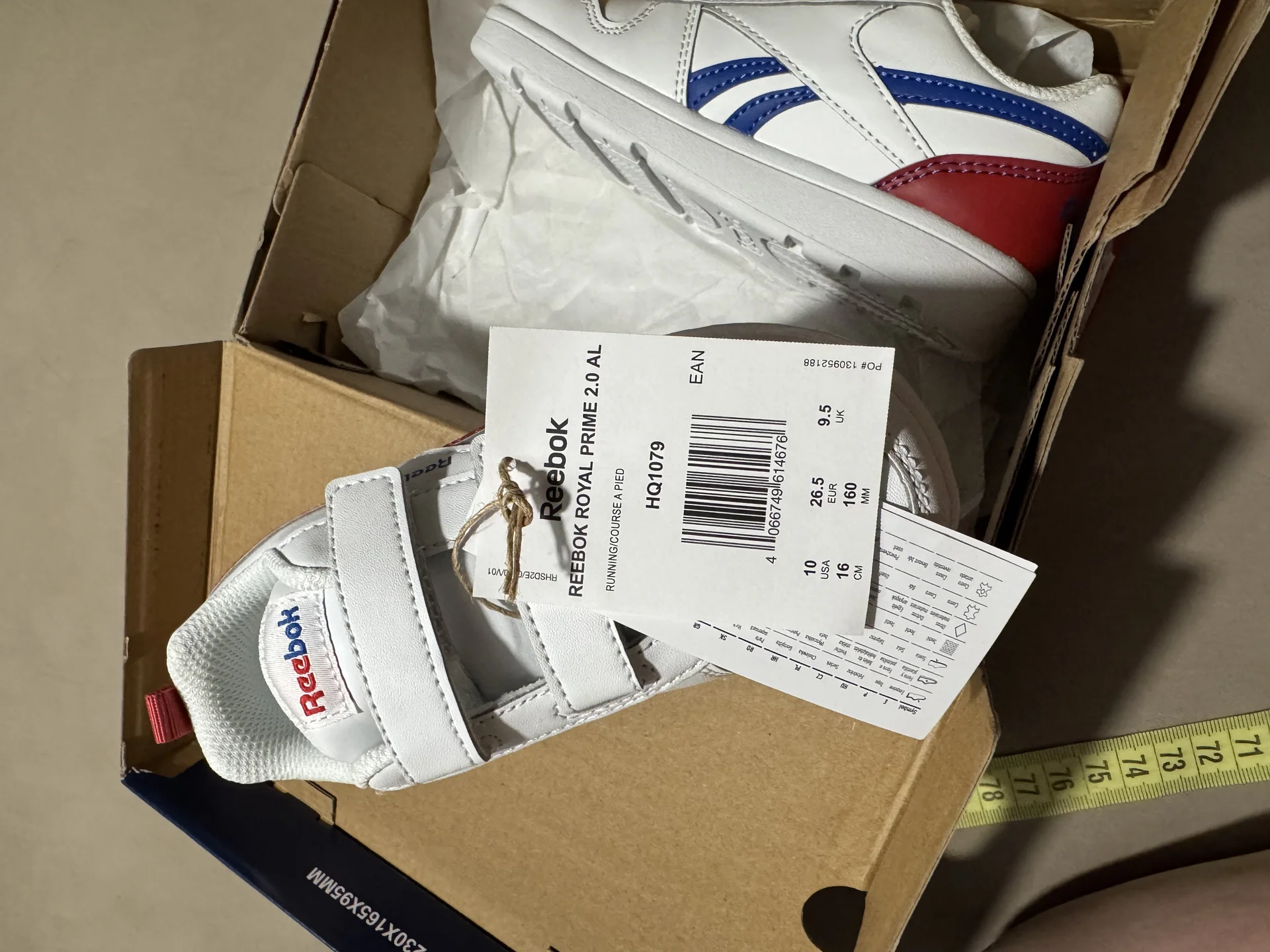Кроссовки детские Reebok оригинал - миниатюра 5