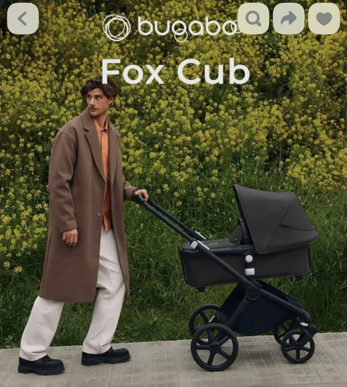 Коляска 2в1 Bugaboo fox cub - миниатюра 8
