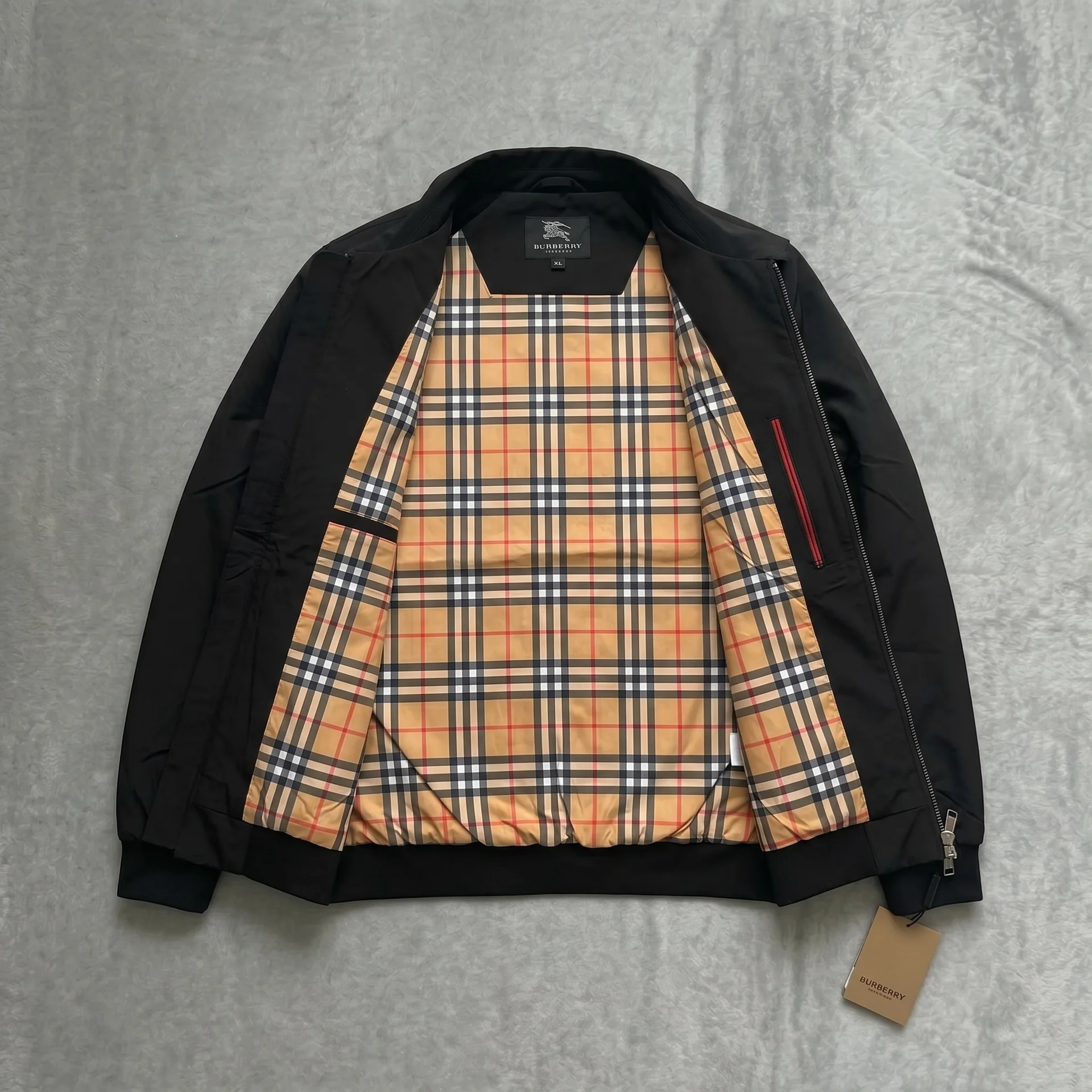 Ветровка Burberry (харингтон) (легкая) - миниатюра 4