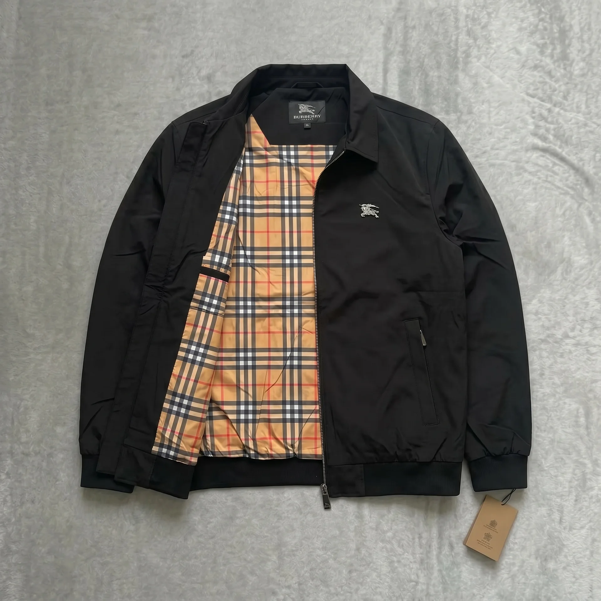 Ветровка Burberry (харингтон) (легкая) - миниатюра 6