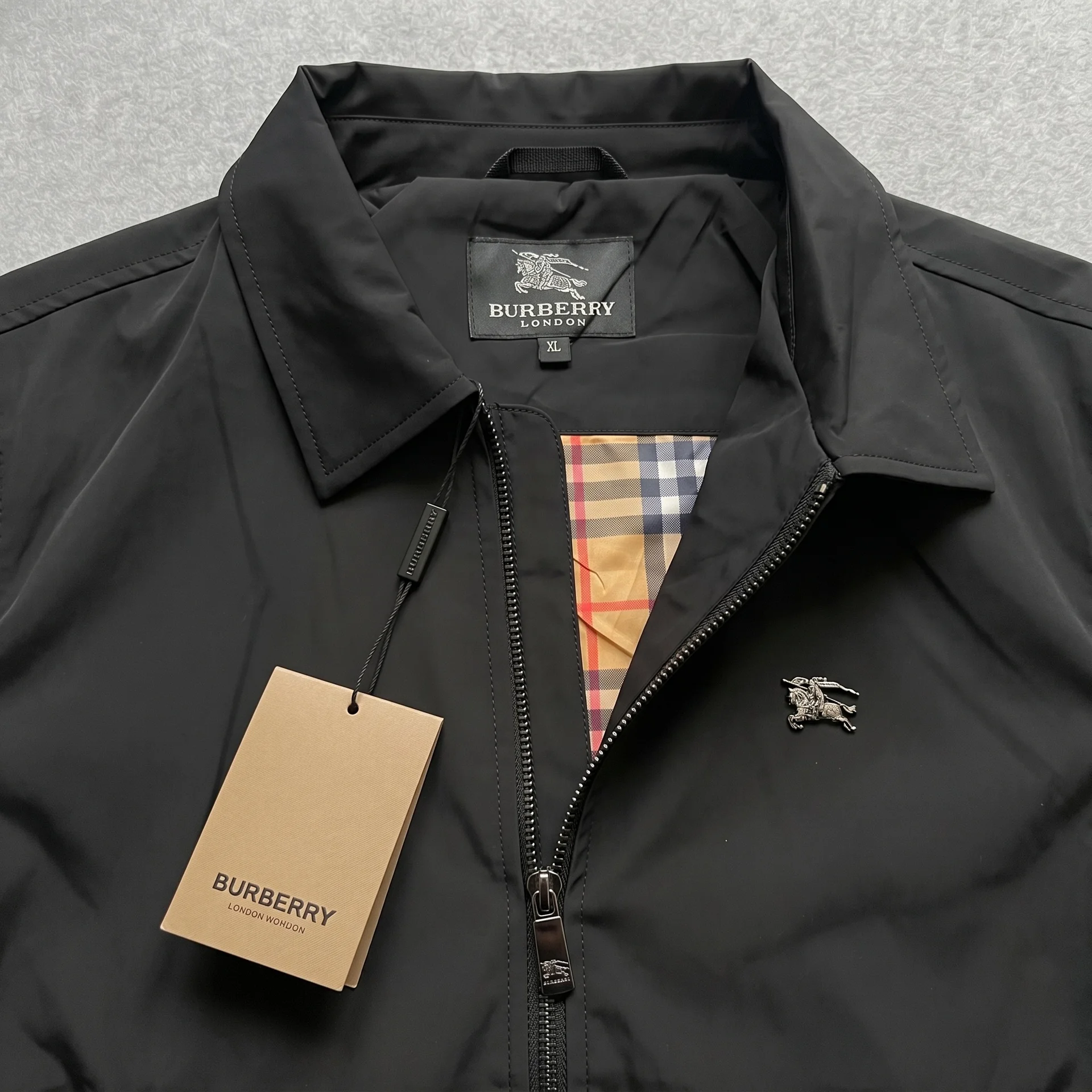 Ветровка Burberry (харингтон) (легкая) - миниатюра 7