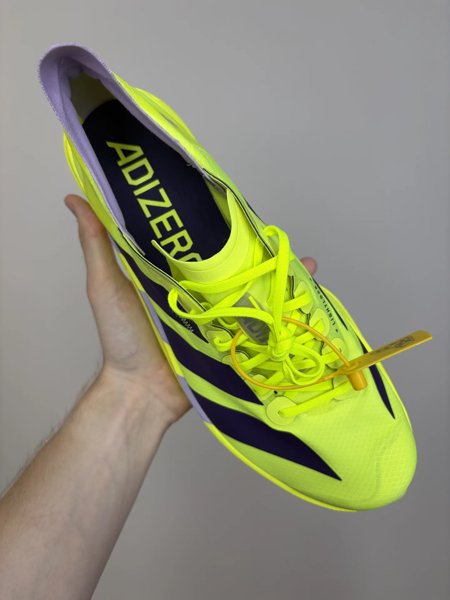 Беговые кроссовки Adidas adizero adios 4 pro - миниатюра 4