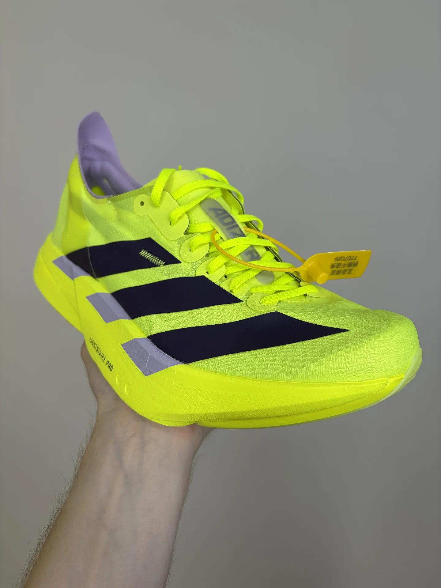 Беговые кроссовки Adidas adizero adios 4 pro - миниатюра 7