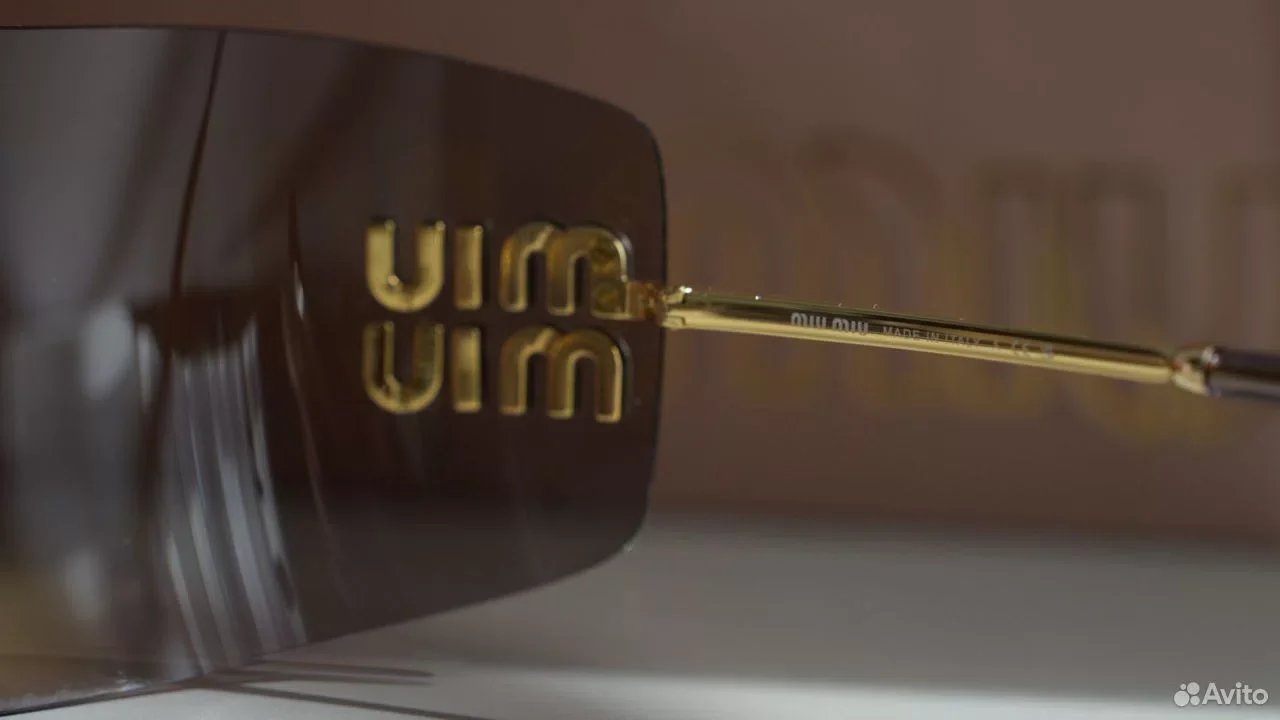 Очки Miu Miu новые с бирками и чеками - миниатюра 7