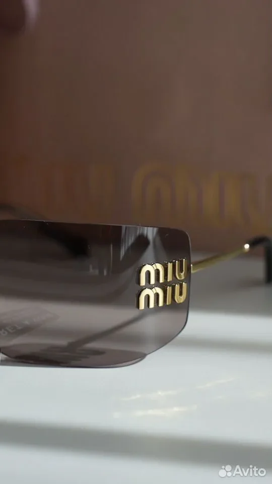 Очки Miu Miu новые с бирками и чеками - миниатюра 9