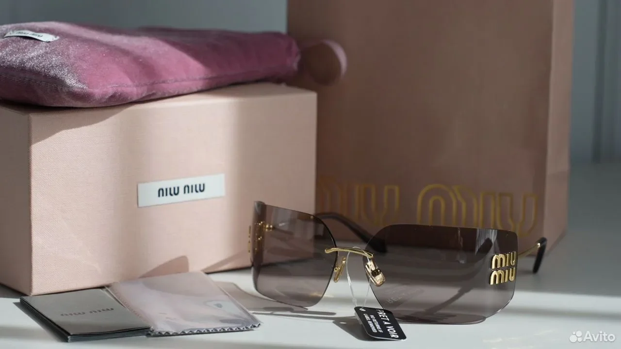 Очки Miu Miu новые с бирками и чеками