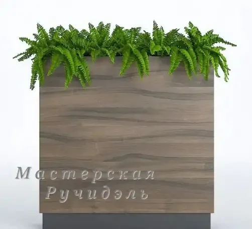 Напольное большое кашпо для цветов - миниатюра 10