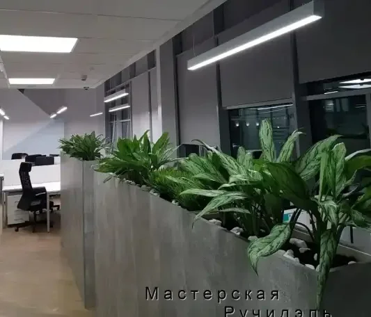 Кашпо-перегородка для офиса или кафе - миниатюра 4