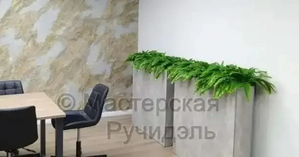 Кашпо-перегородка для офиса или кафе - миниатюра 6