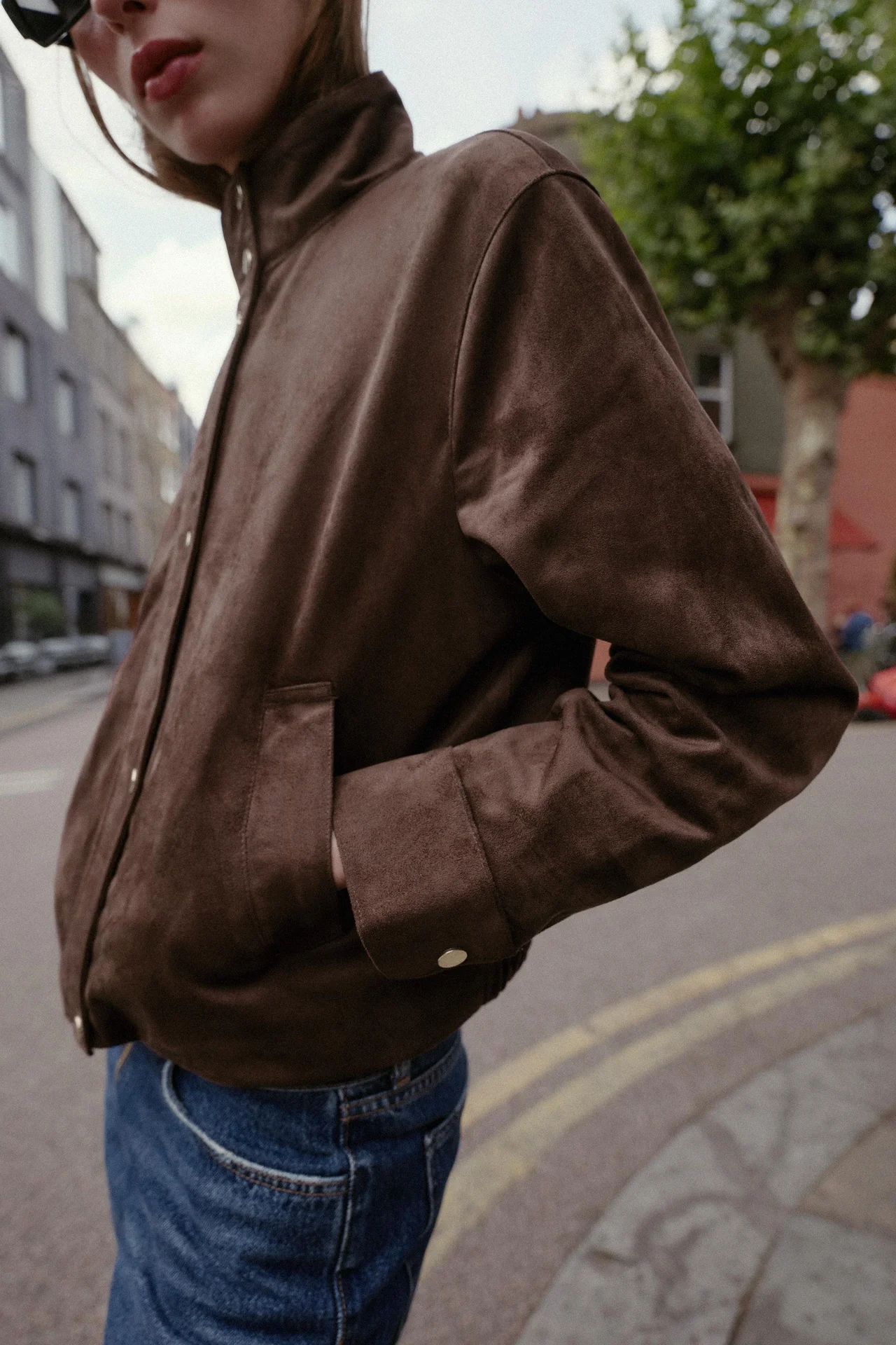 Бомбер женский Zara М - миниатюра 3
