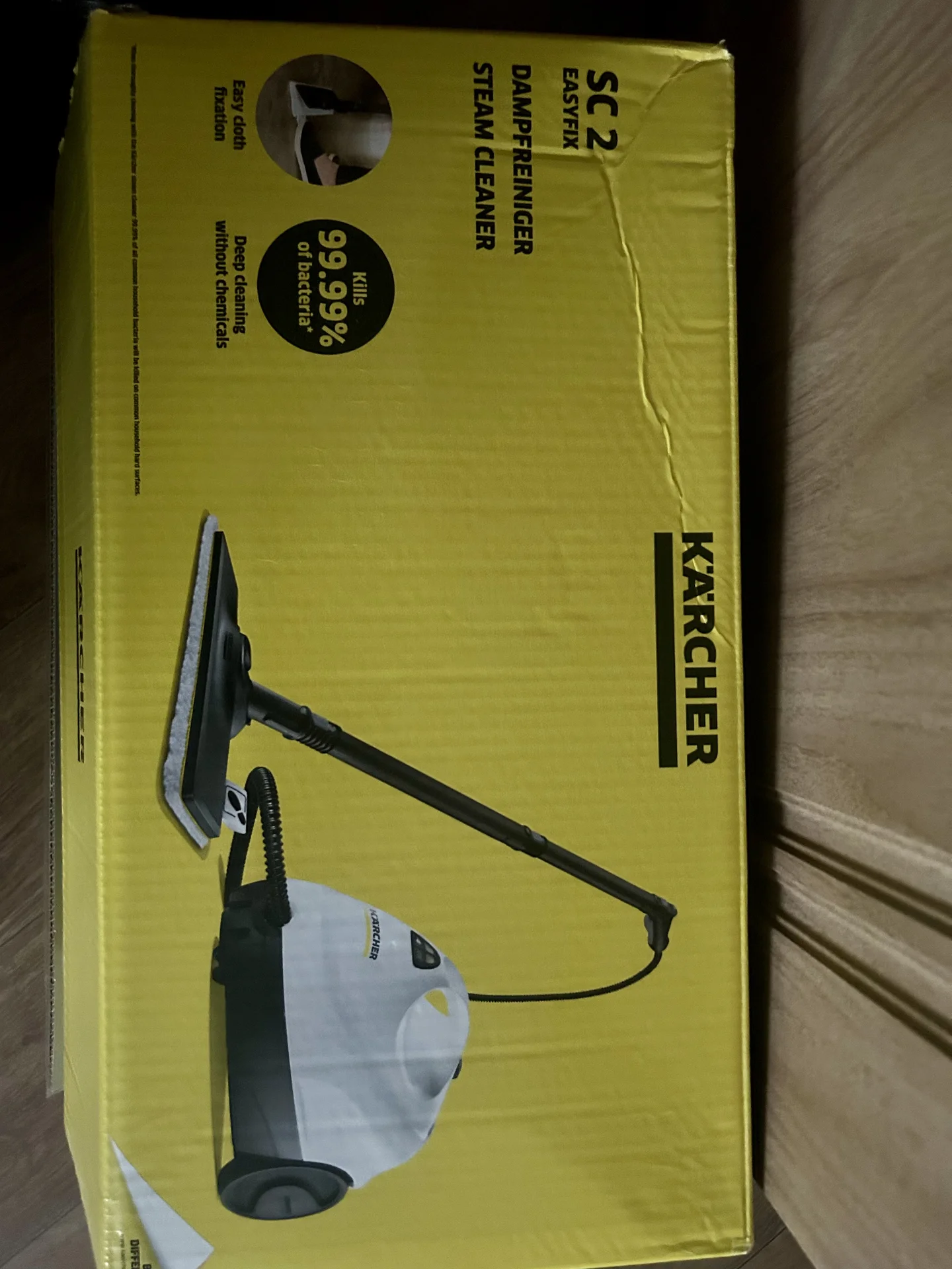 Пароочиститель karcher sc 2 - миниатюра 2