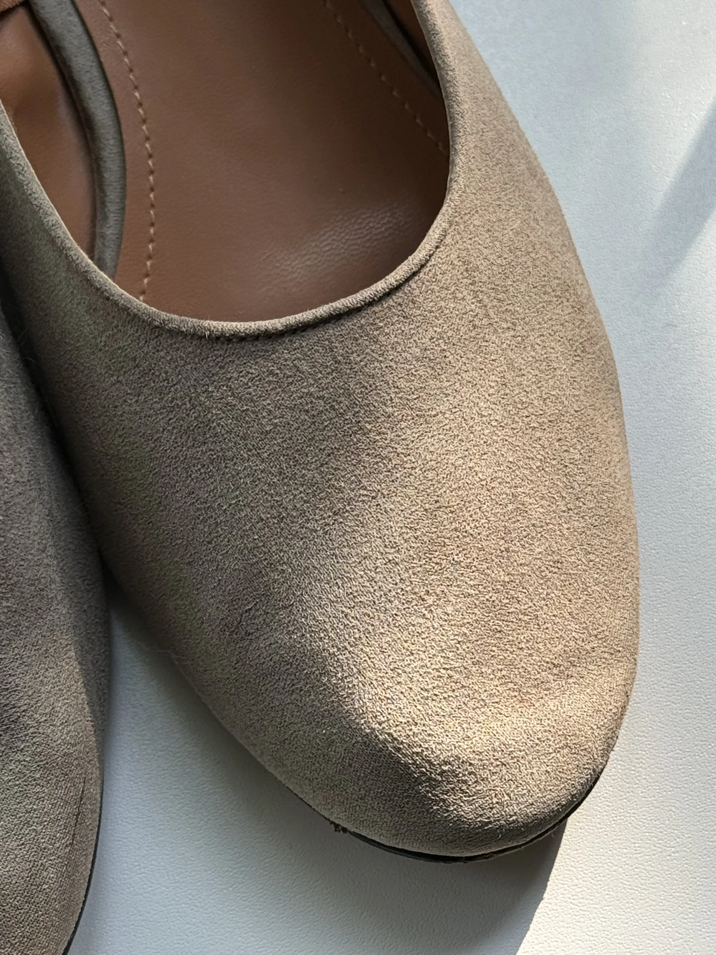 туфли балетки на маленьком каблучке H&M - миниатюра 3