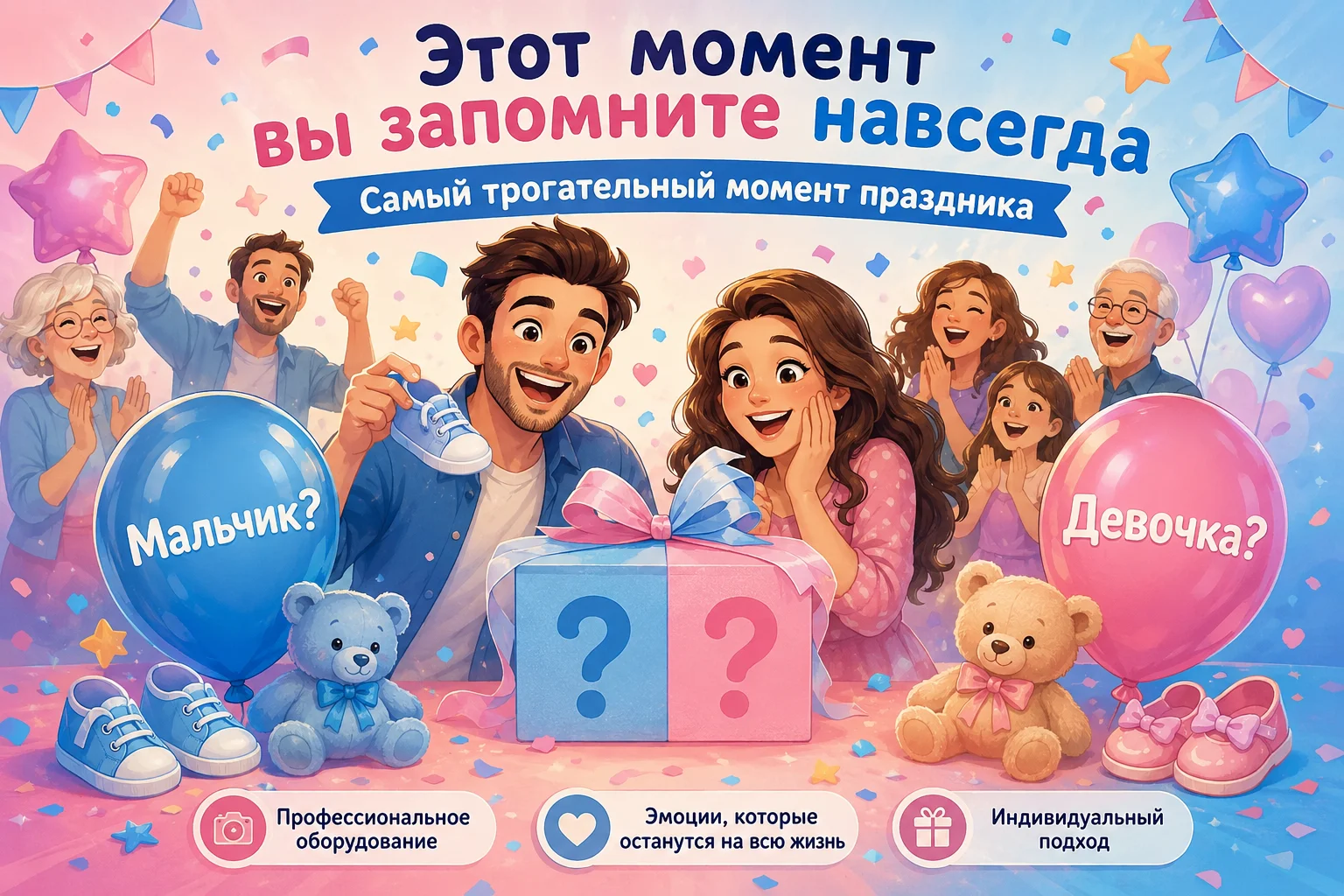 Голос малыша Гендер пати - миниатюра 4