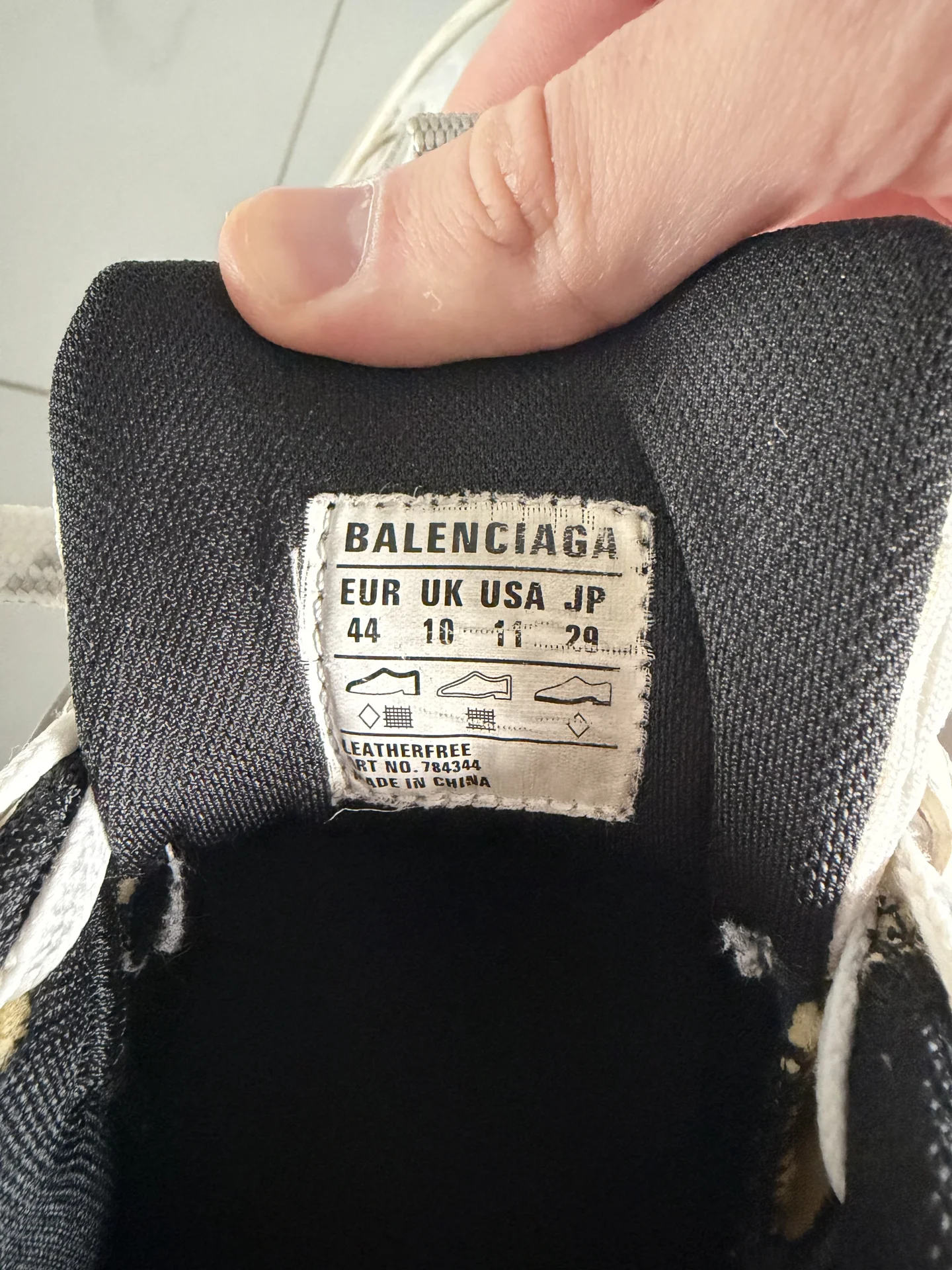 Кроссовки Balenciaga Реплика - миниатюра 3