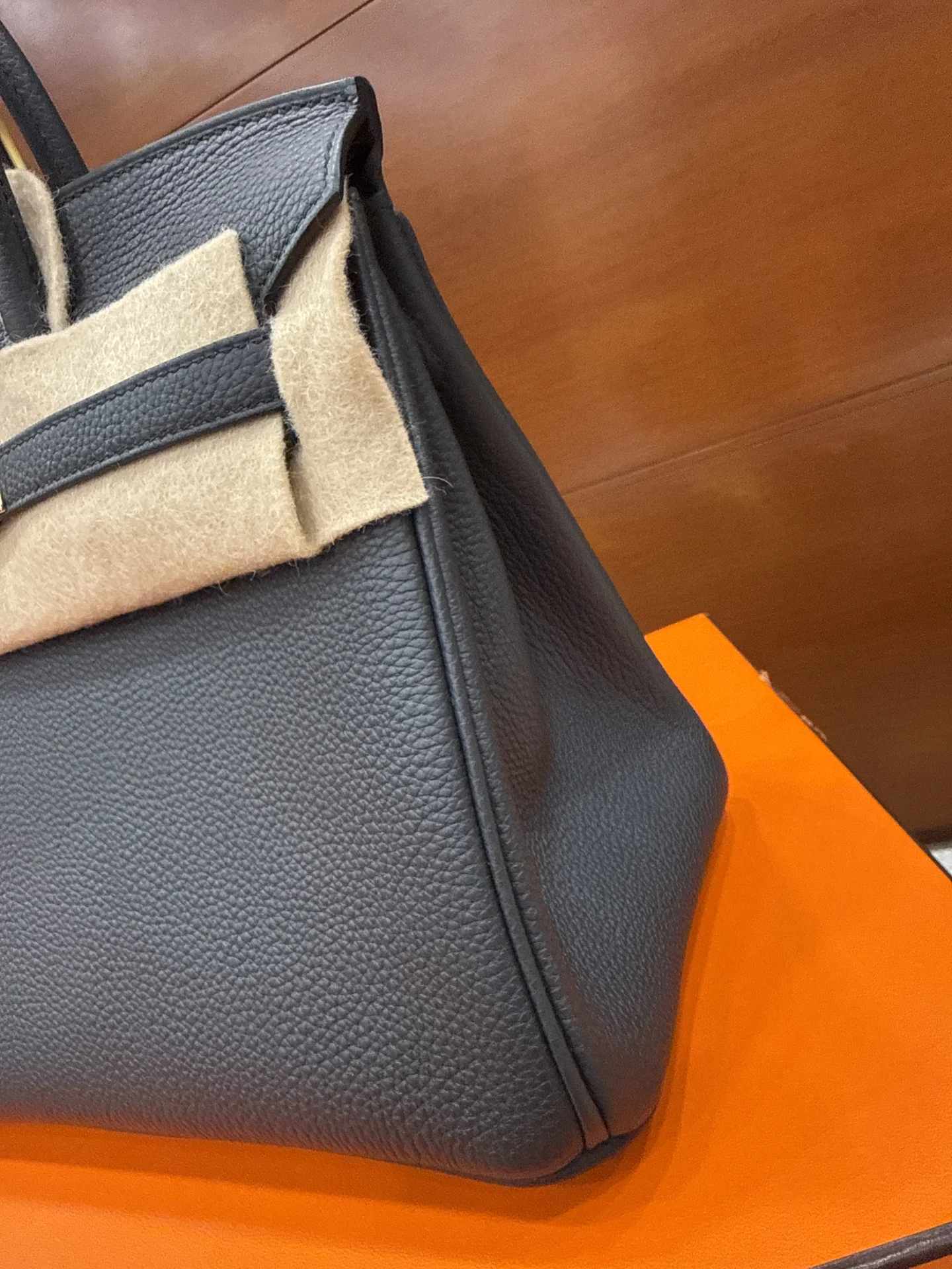 Сумка Hermes birkin 25 оригинал новая - миниатюра 7