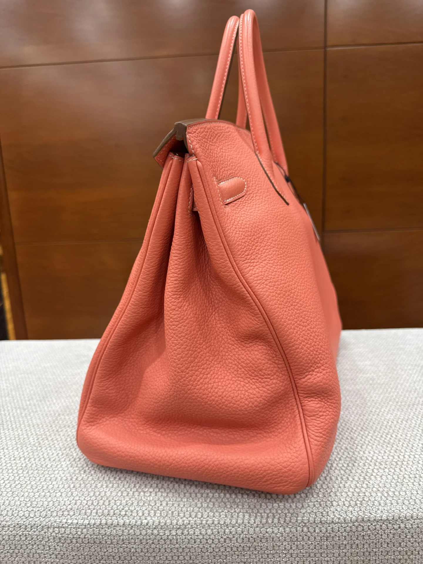 hermes birkin 40 оригрнал - миниатюра 11