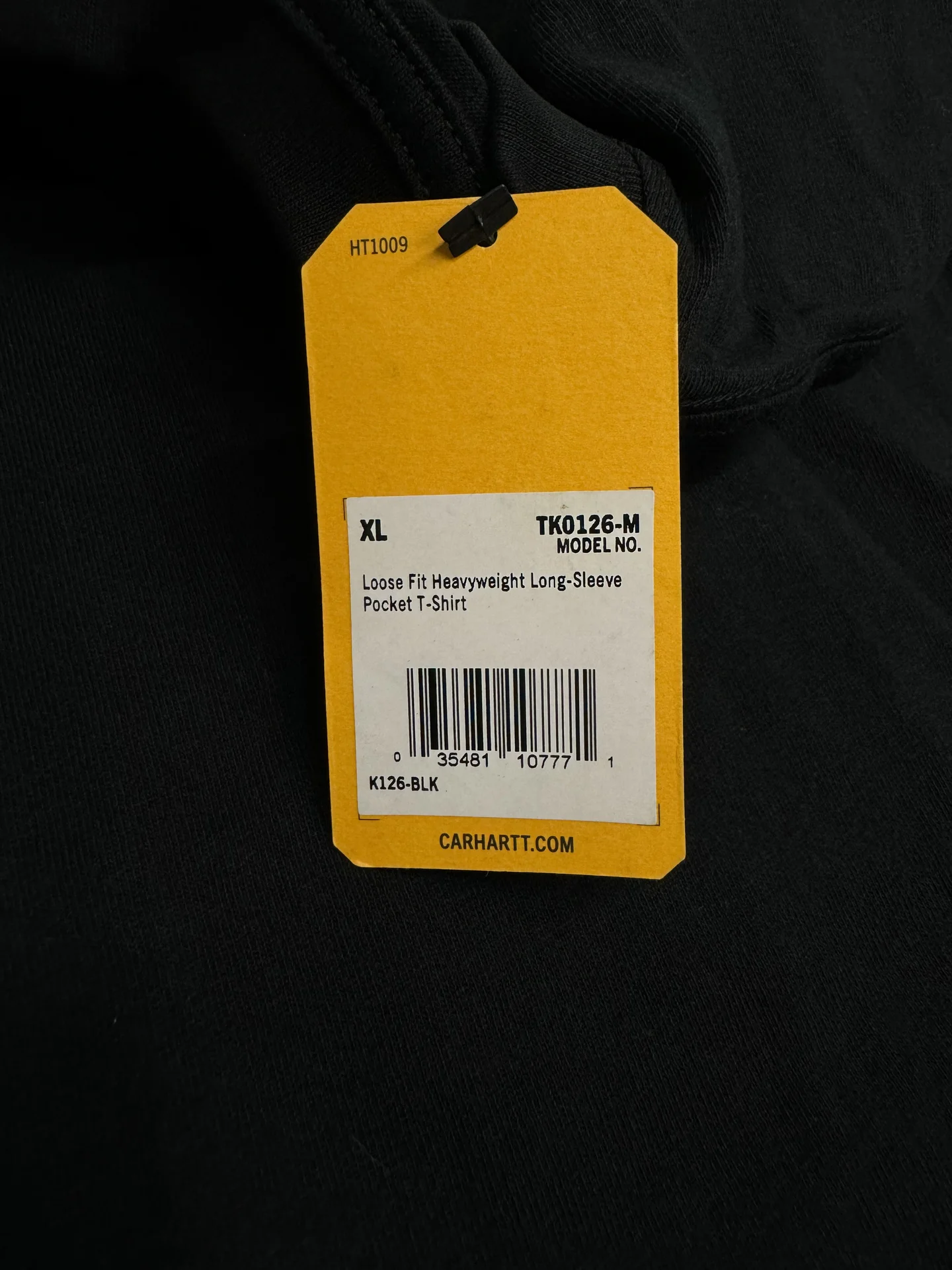 Лонгслив Carhartt K126 - миниатюра 7