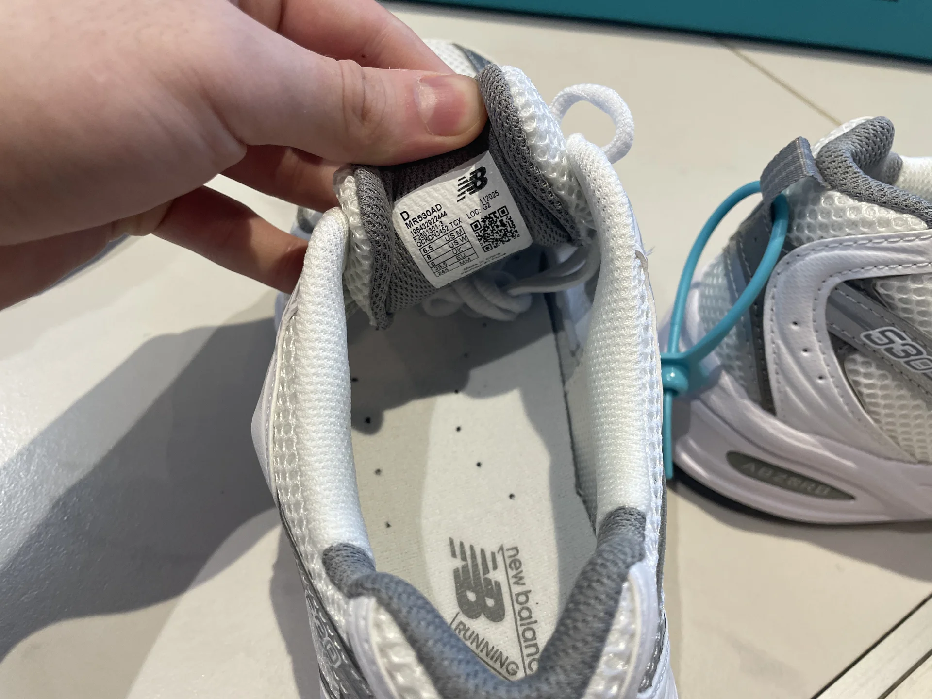 кроссовки new balance 530 оригинал - миниатюра 4