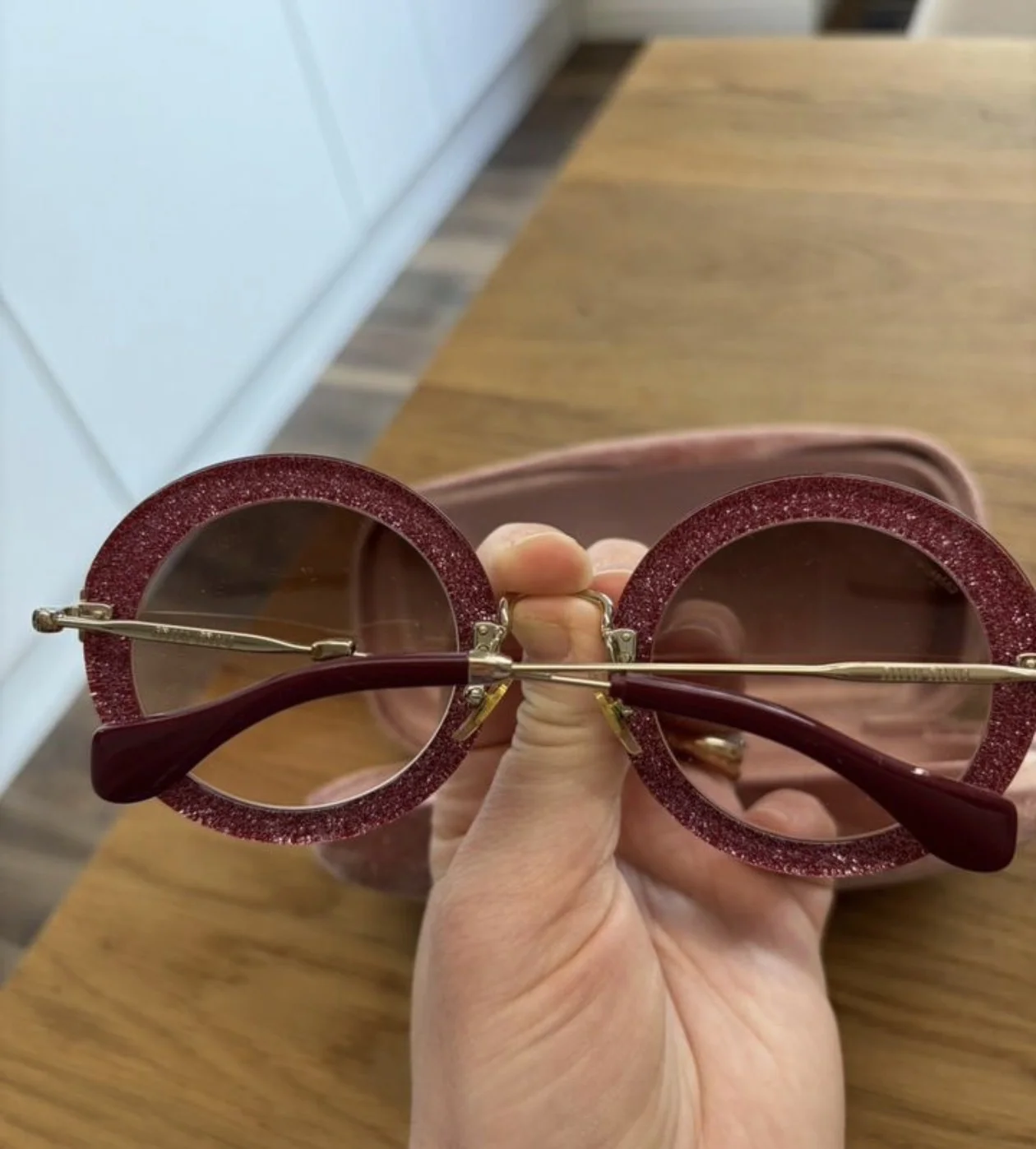 солнечные очки Miu miu - оригинал!! - миниатюра 2