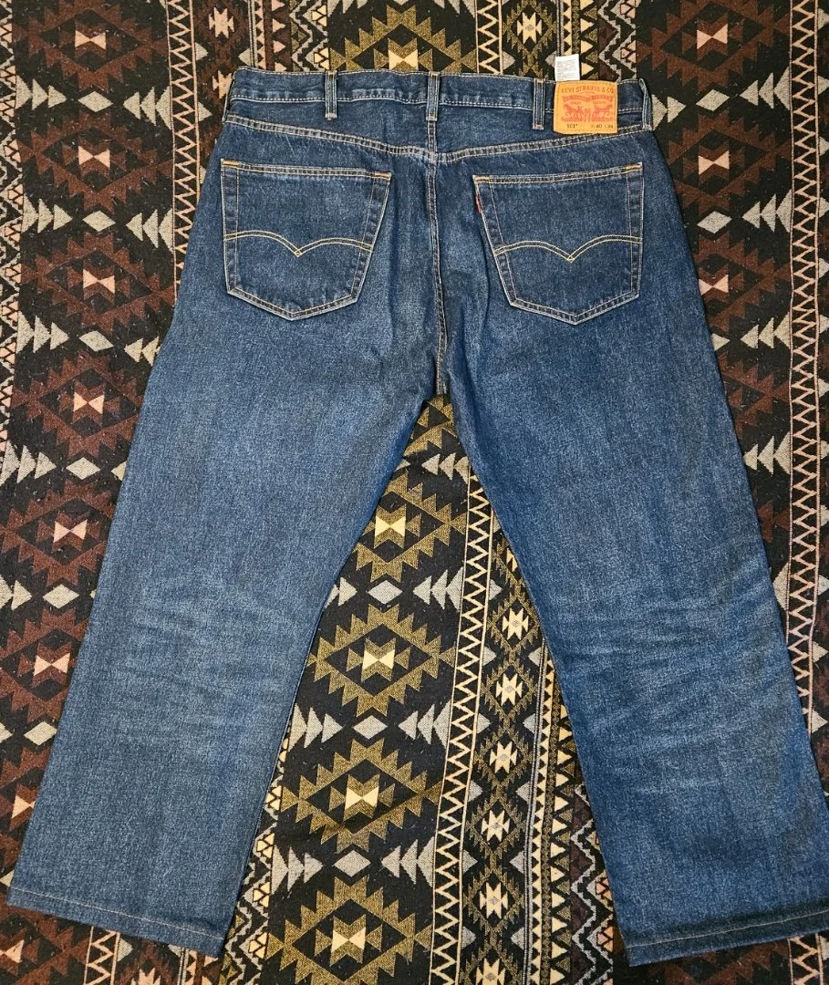 Джинсы мужские levis 501 w40 подшитые - миниатюра 2