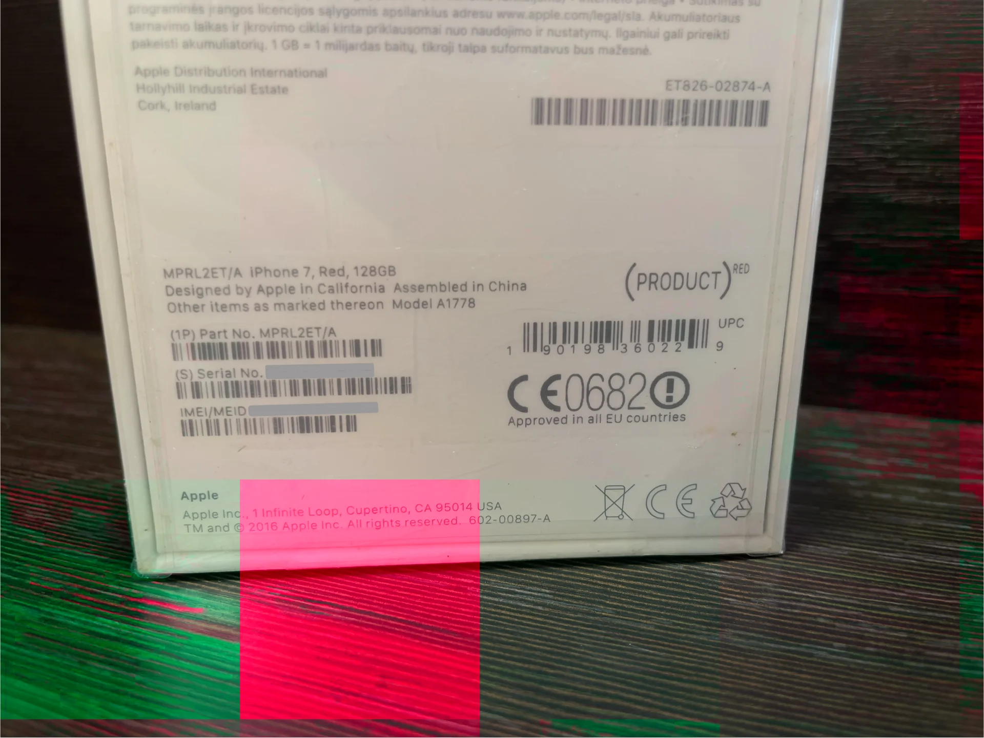 iPhone 7 128GB Product Red - миниатюра 6