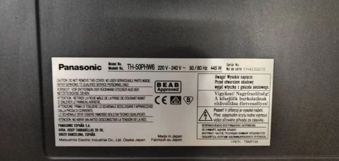 Panasonic TH-50PHW - миниатюра 2