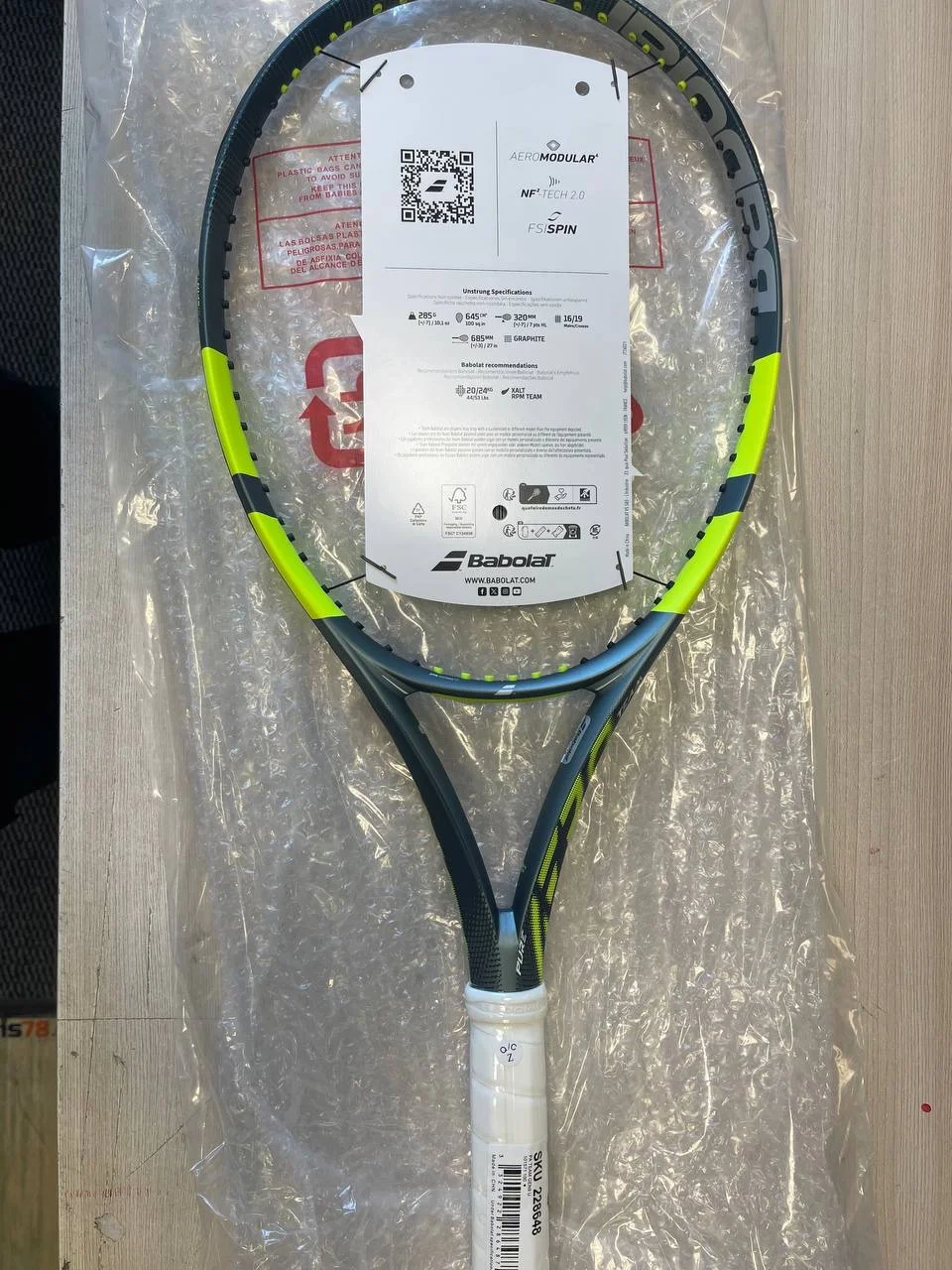 Ракетка Babolat Pure Aero 2026 - миниатюра 3