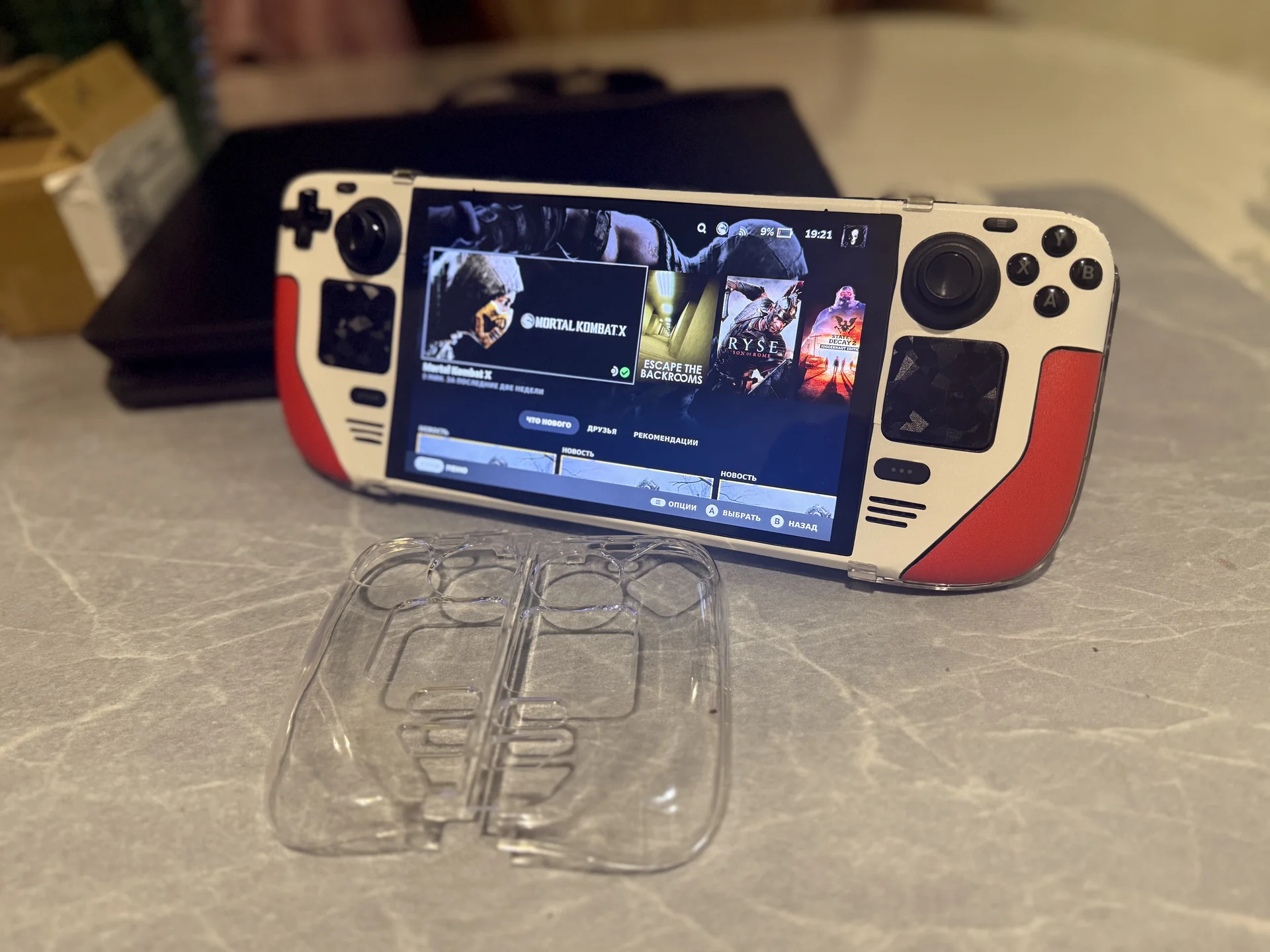 Steam Deck Oled оч топовый комплектом - миниатюра 2