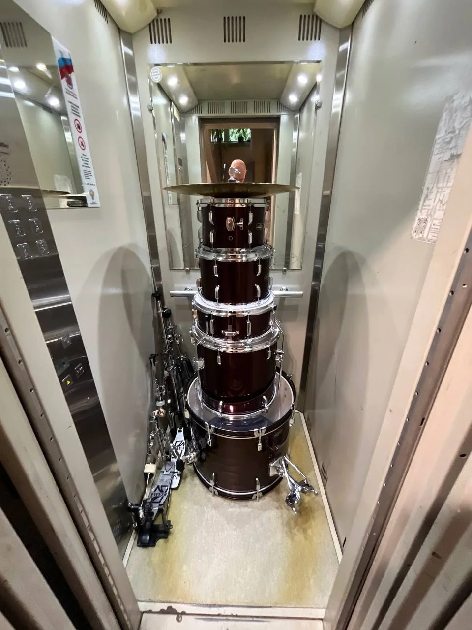 Шикарная Tama ударная установка барабаны - миниатюра 7