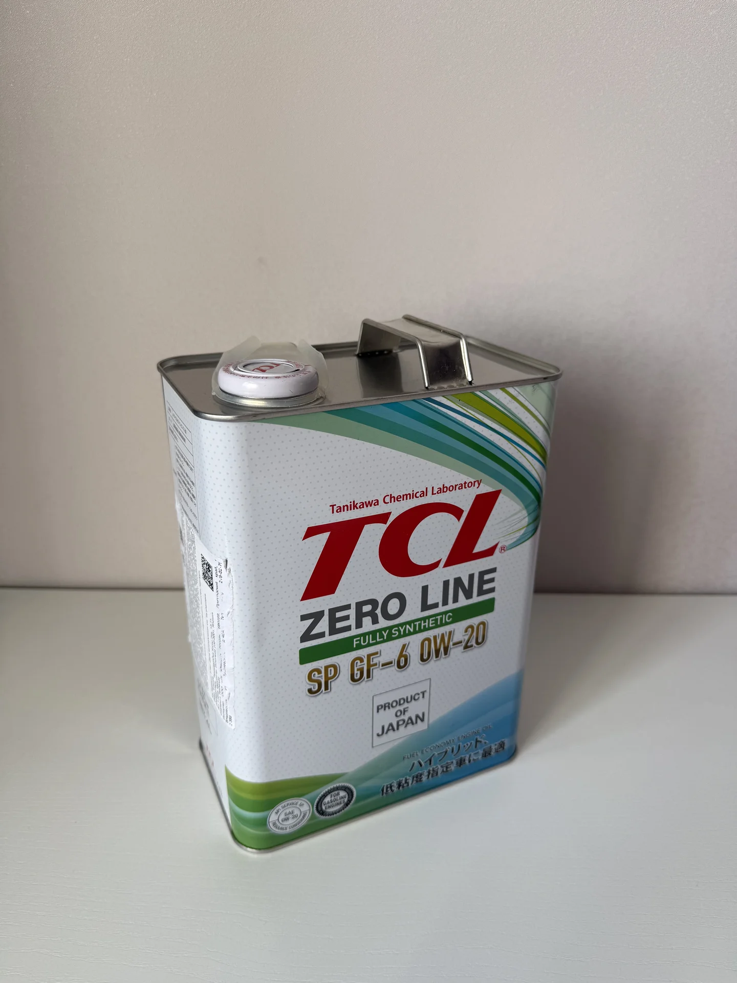 Масло моторное TCL zero line 0W-20 Оригинал - миниатюра 2