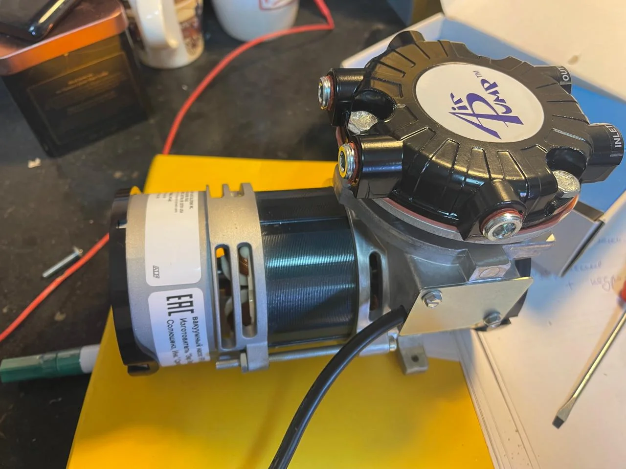 Вакуумный насос для аэрации AIR PUMP CVP2-EC - миниатюра 2