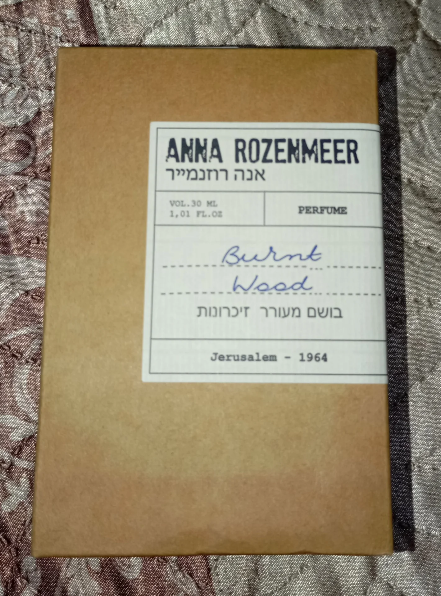 Anna rozenmeer burnt wood