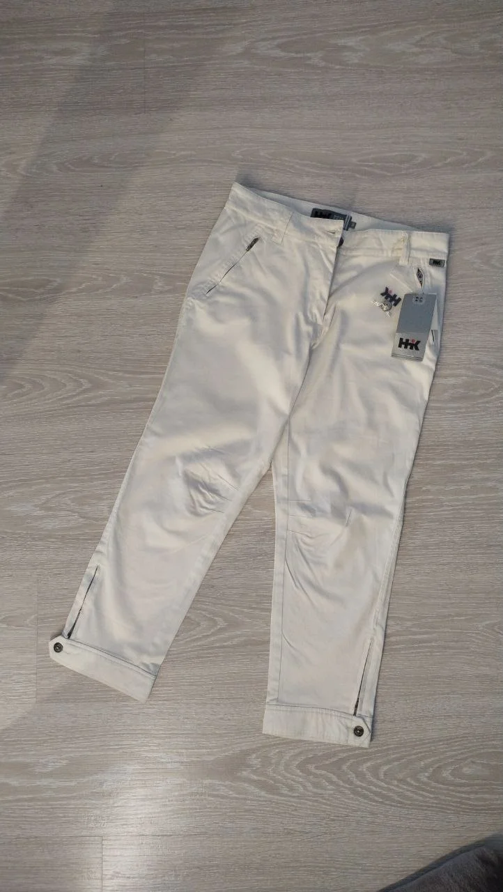 Новые белые брюки HIK Италия (42-44) - миниатюра 3