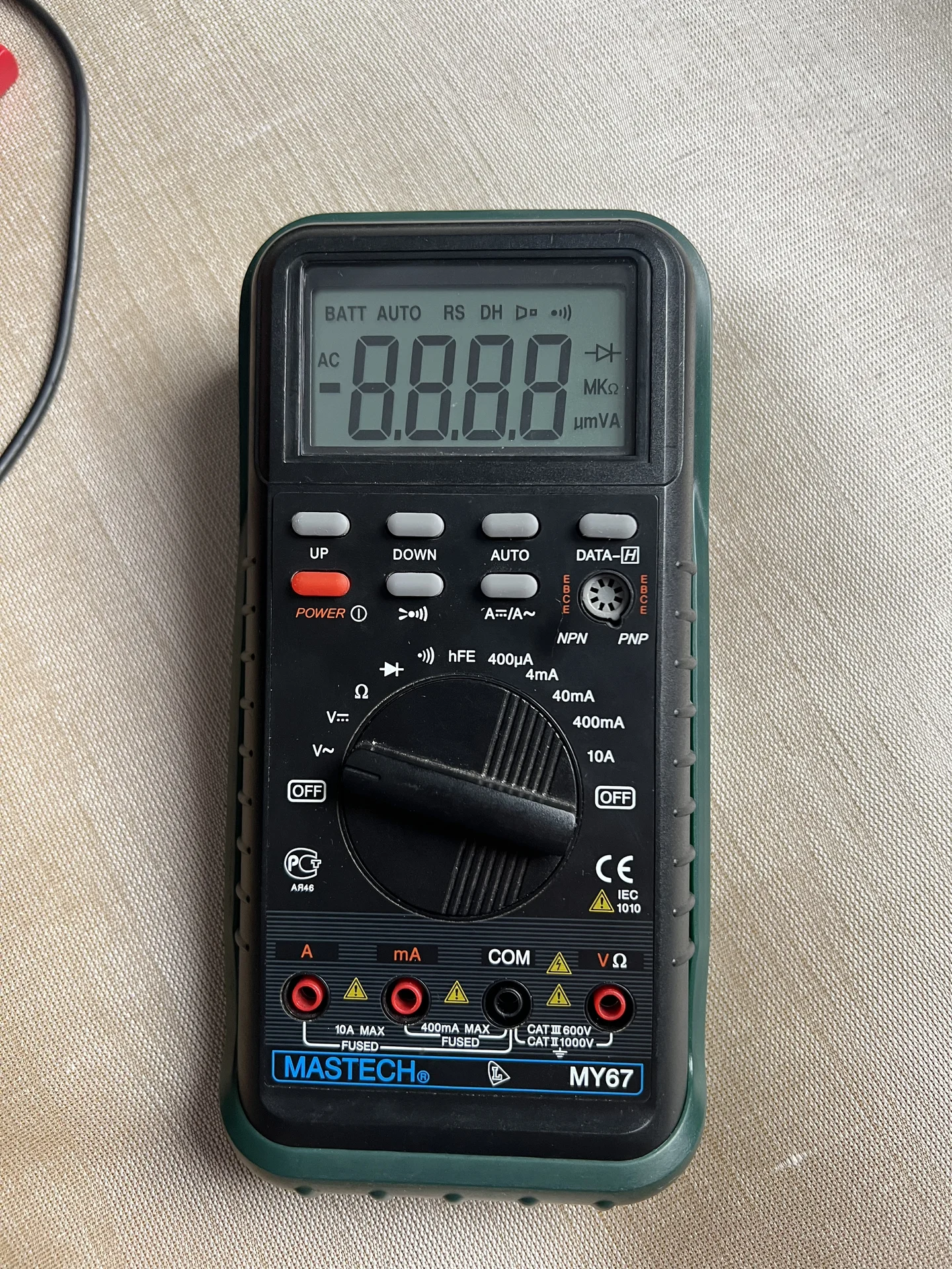 Мультиметр Mastech MY67 - миниатюра 2
