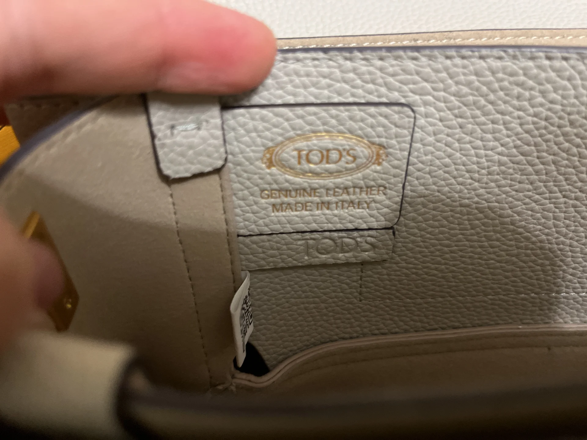 Сумка Tods натуральная кожа - миниатюра 2