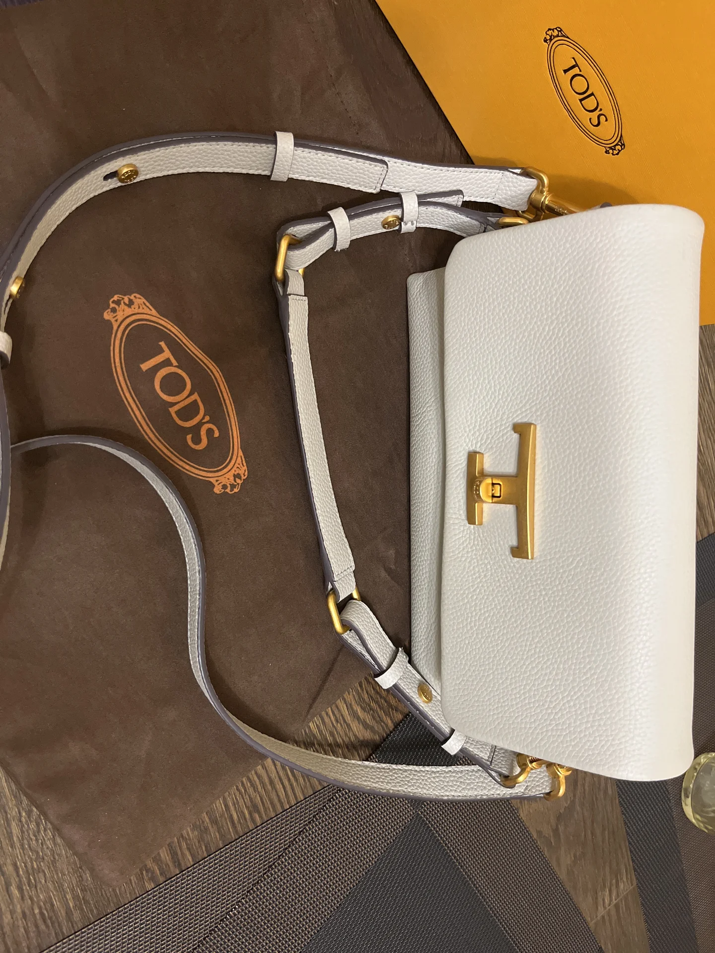 Сумка Tods натуральная кожа - миниатюра 4