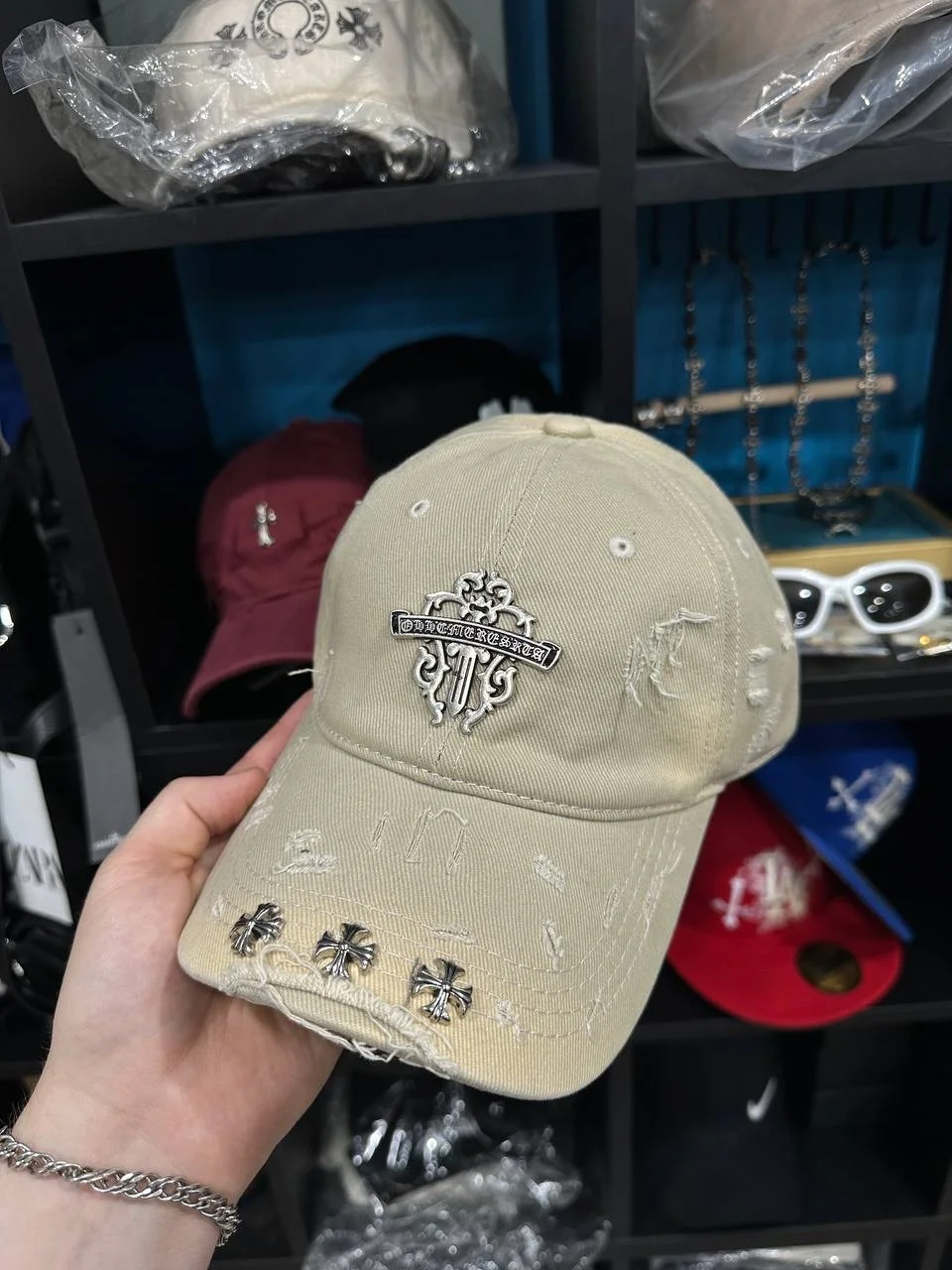 кепка chrome hearts - изображение 1
