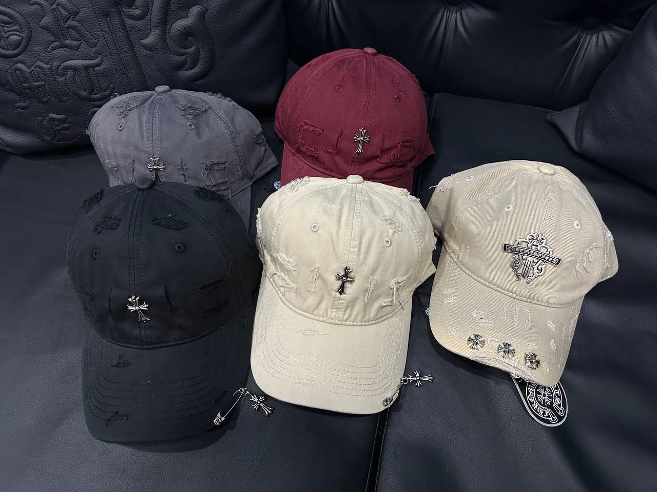 кепка chrome hearts - миниатюра 2