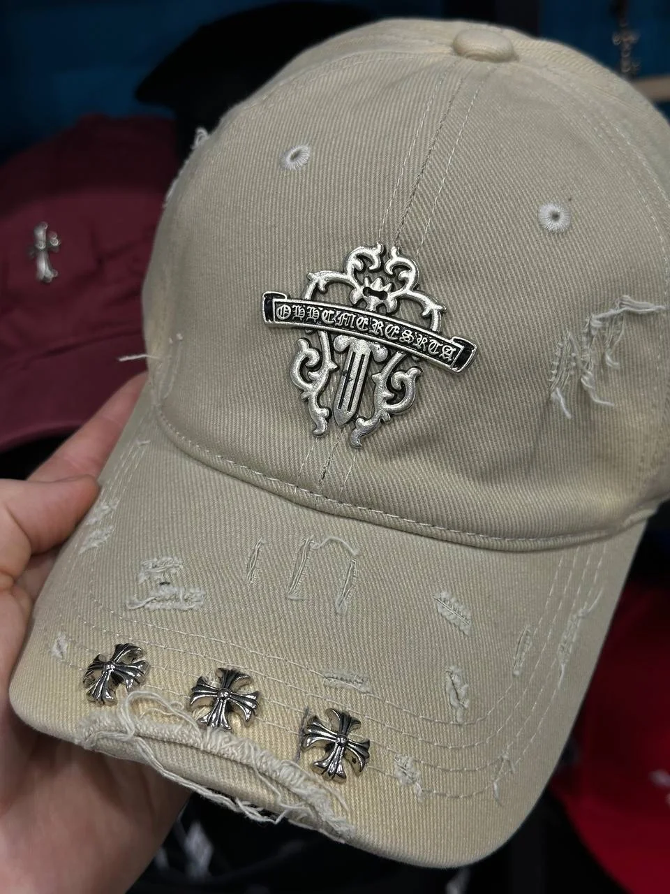 кепка chrome hearts - миниатюра 3