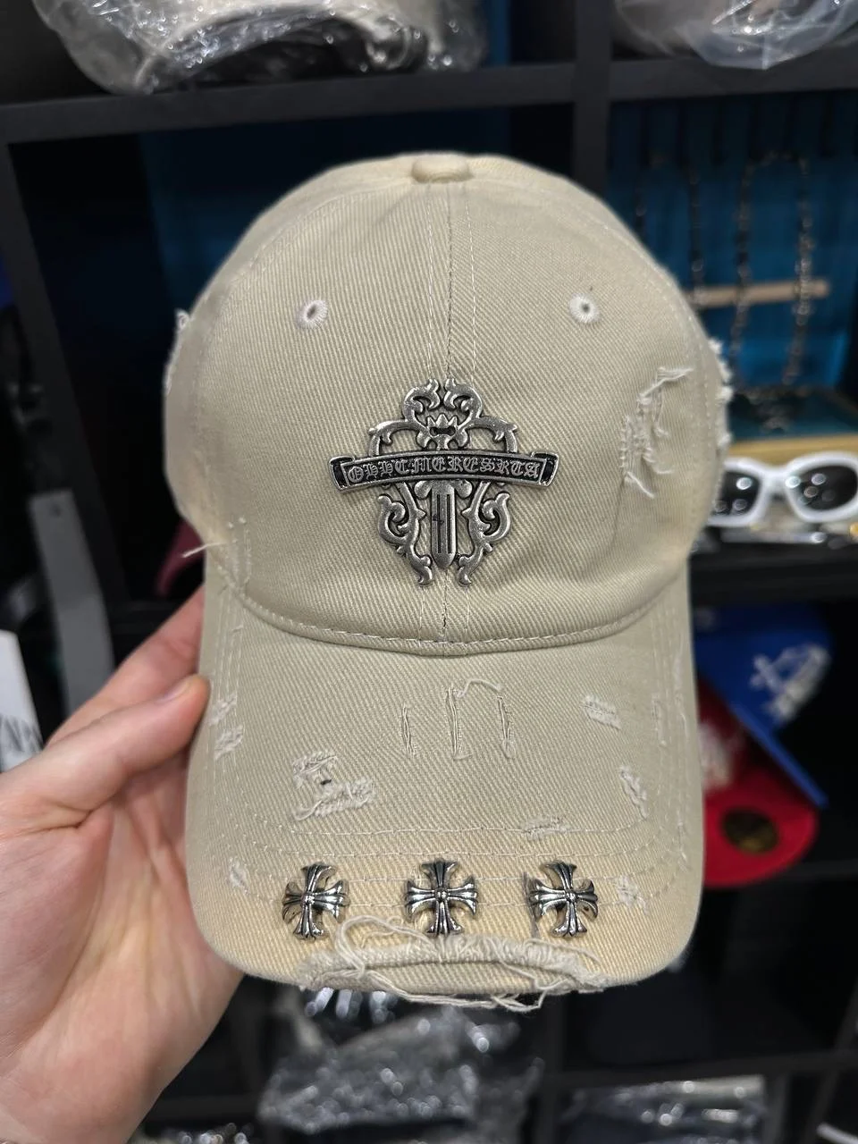кепка chrome hearts - миниатюра 4