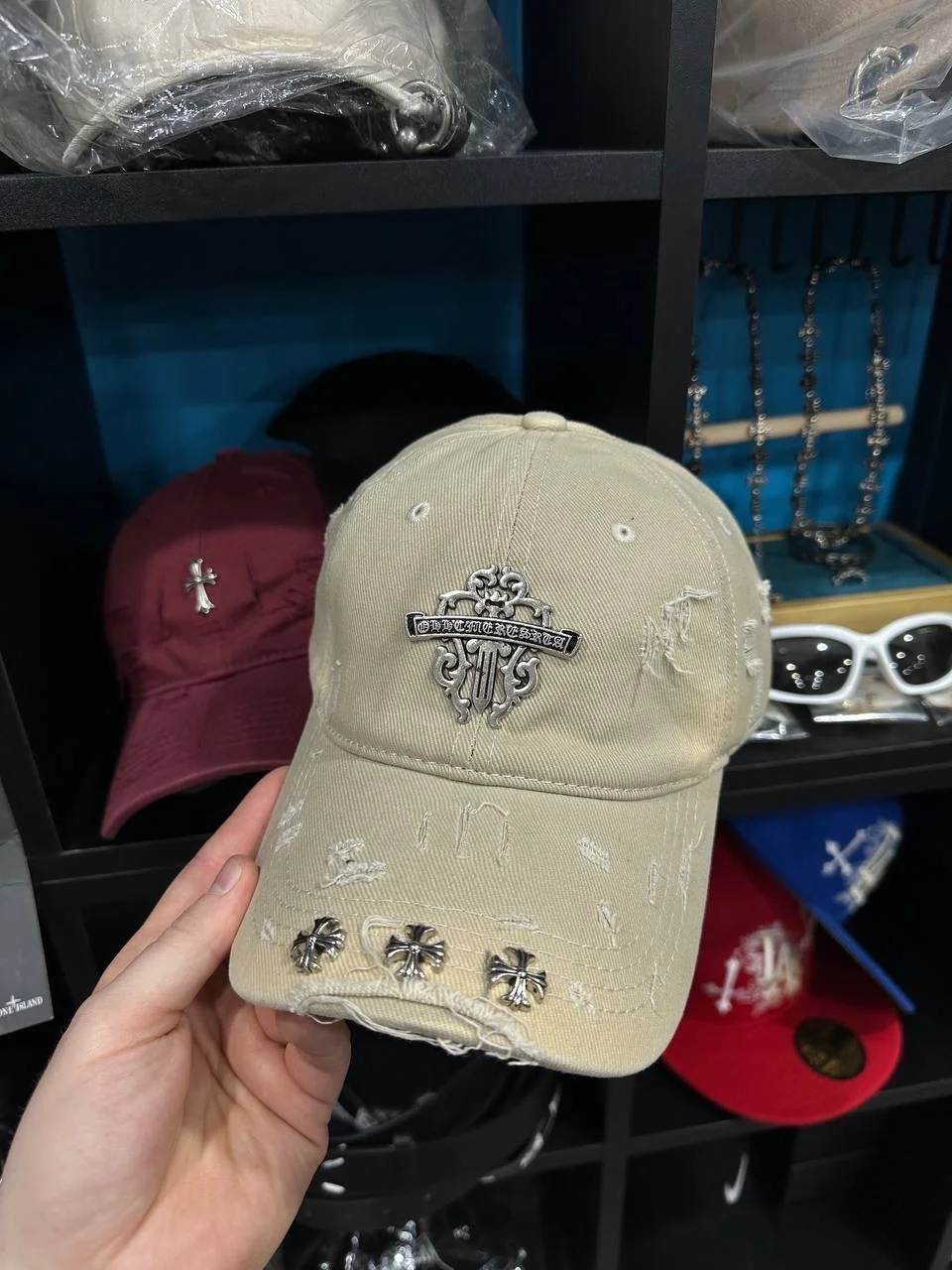 кепка chrome hearts - миниатюра 8