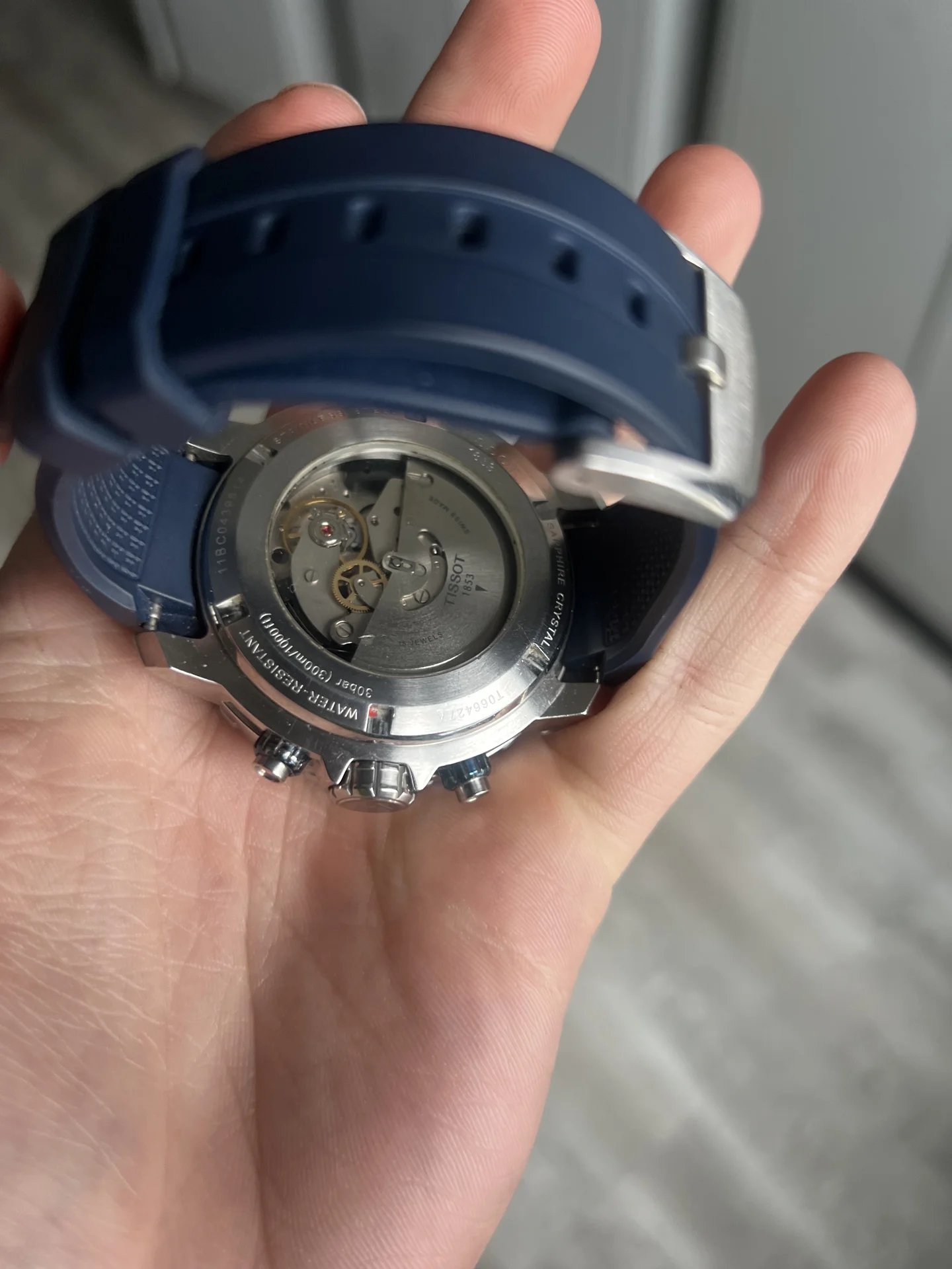 механические часы tissot seastar 1000 - миниатюра 2