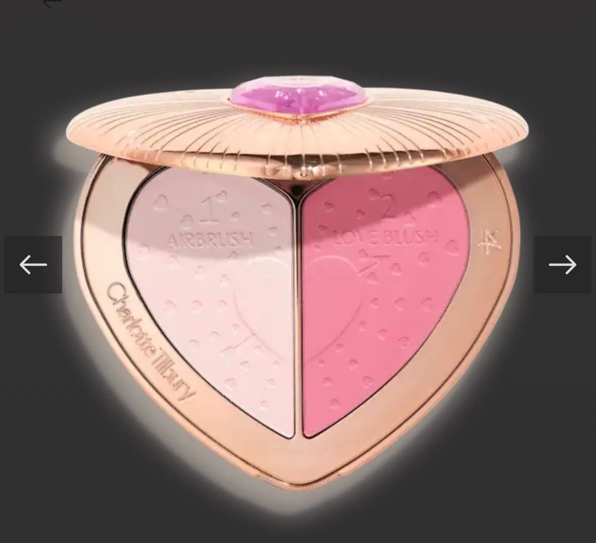 Палетка Charlotte Tilbury Pillow Talk Beauty Soulm - миниатюра 2